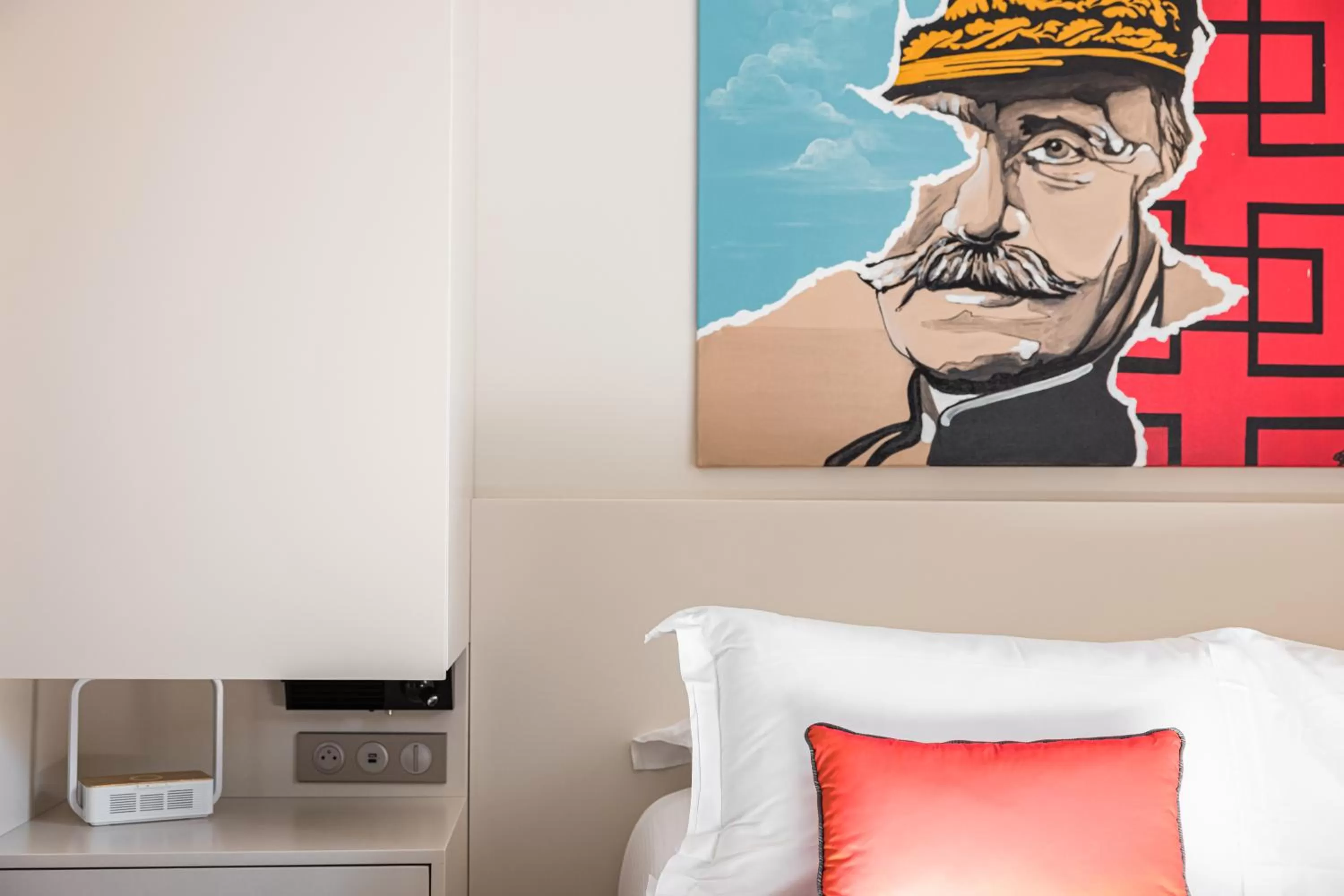 Bed in Villas Foch Boutique Hotel & Spa Bordeaux