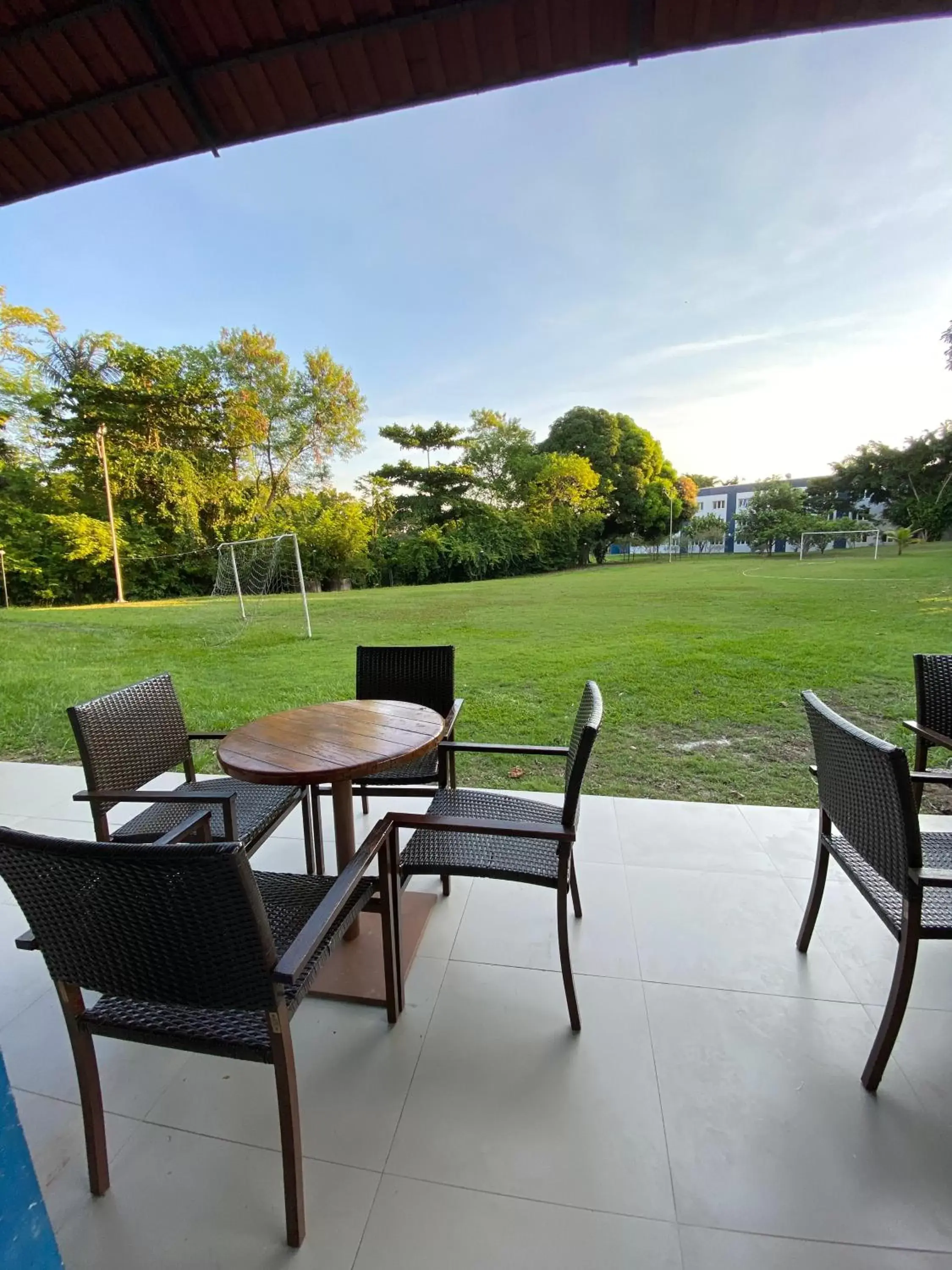 Patio in Novotel Manaus