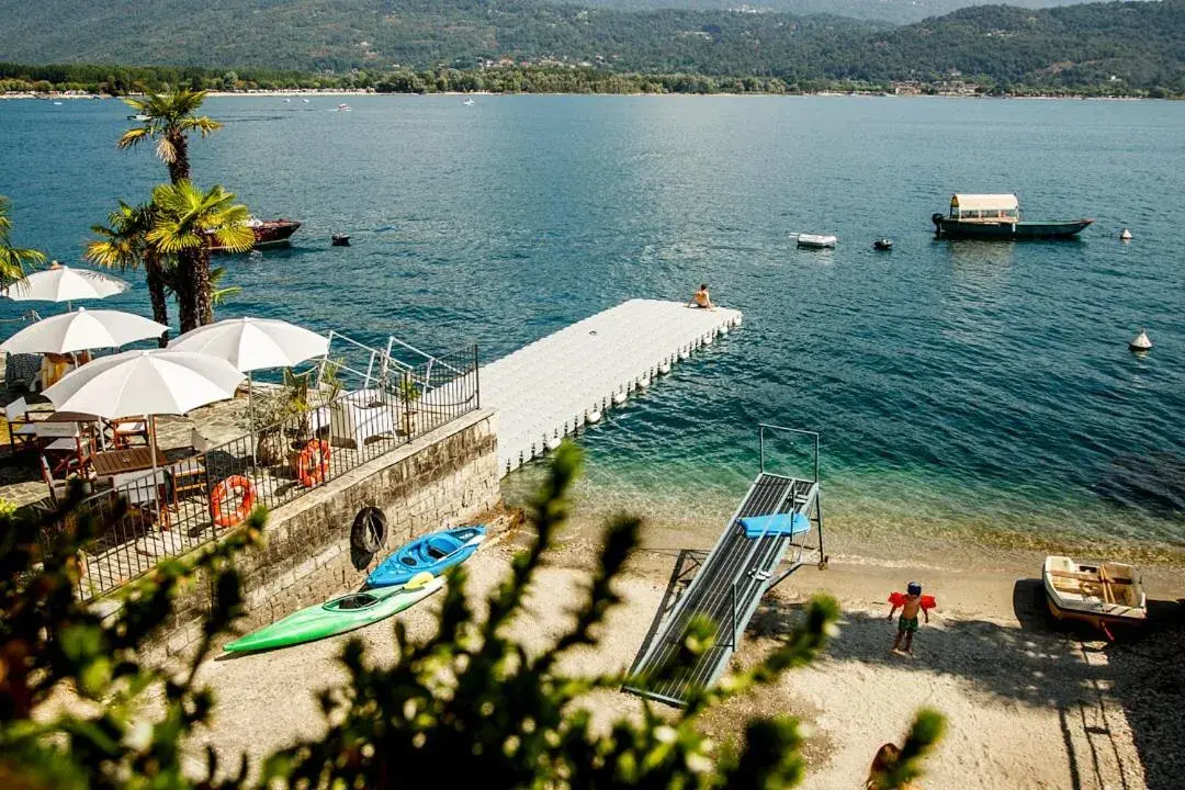 Lake view in Hotel Carillon