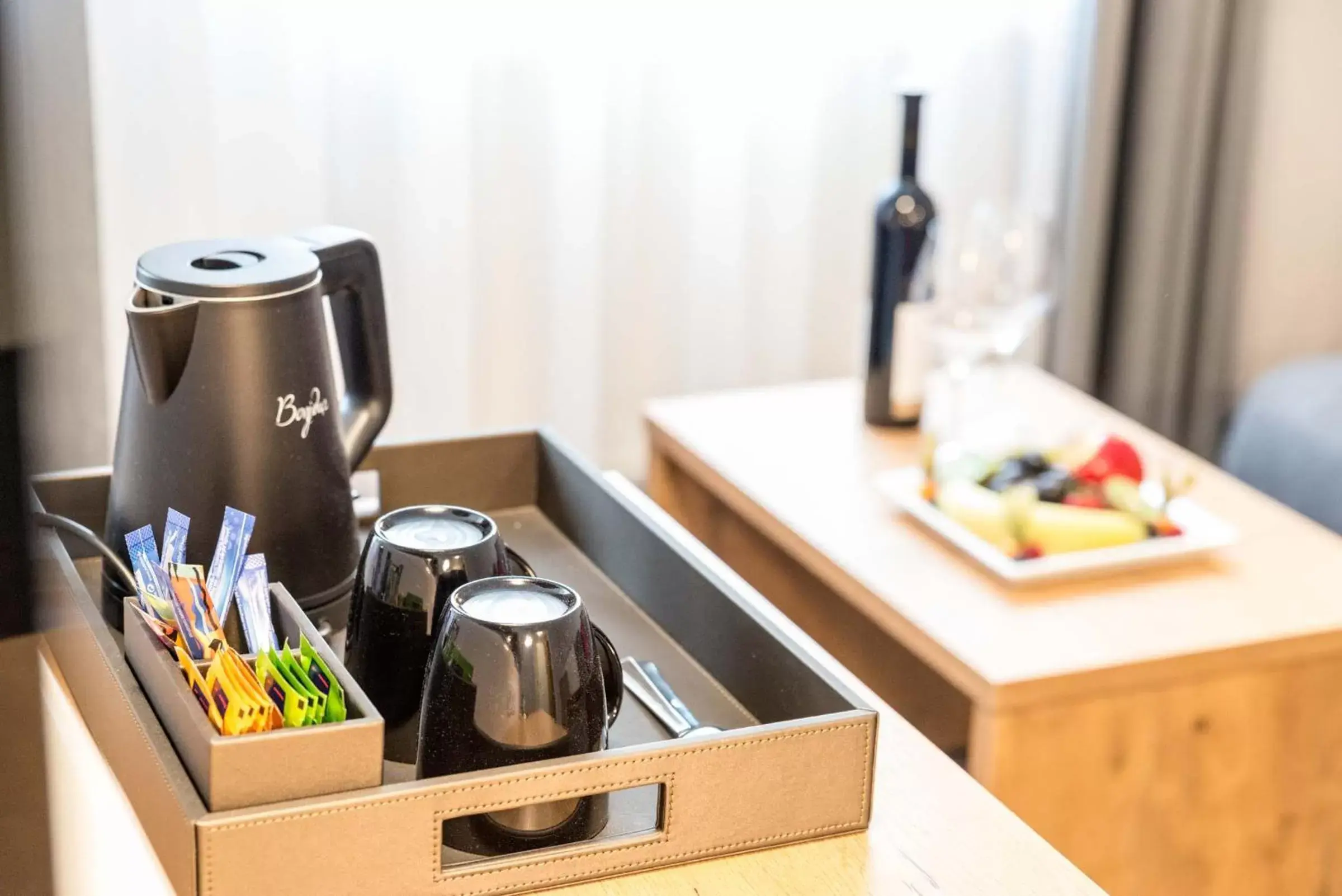 Coffee/tea facilities in Hotel Restaurant Sonne