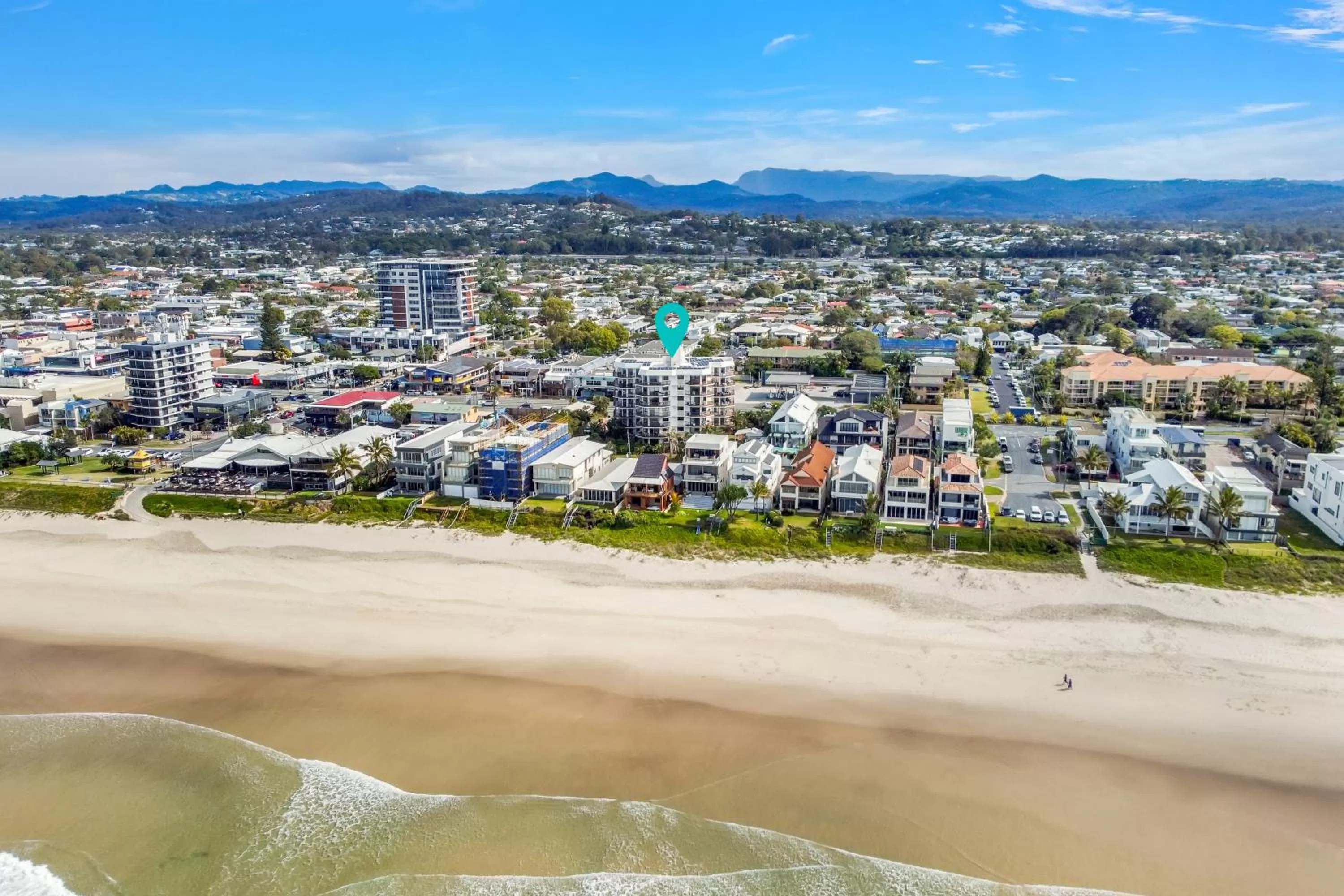 Bird's eye view in Beach Palms Holiday Apartments