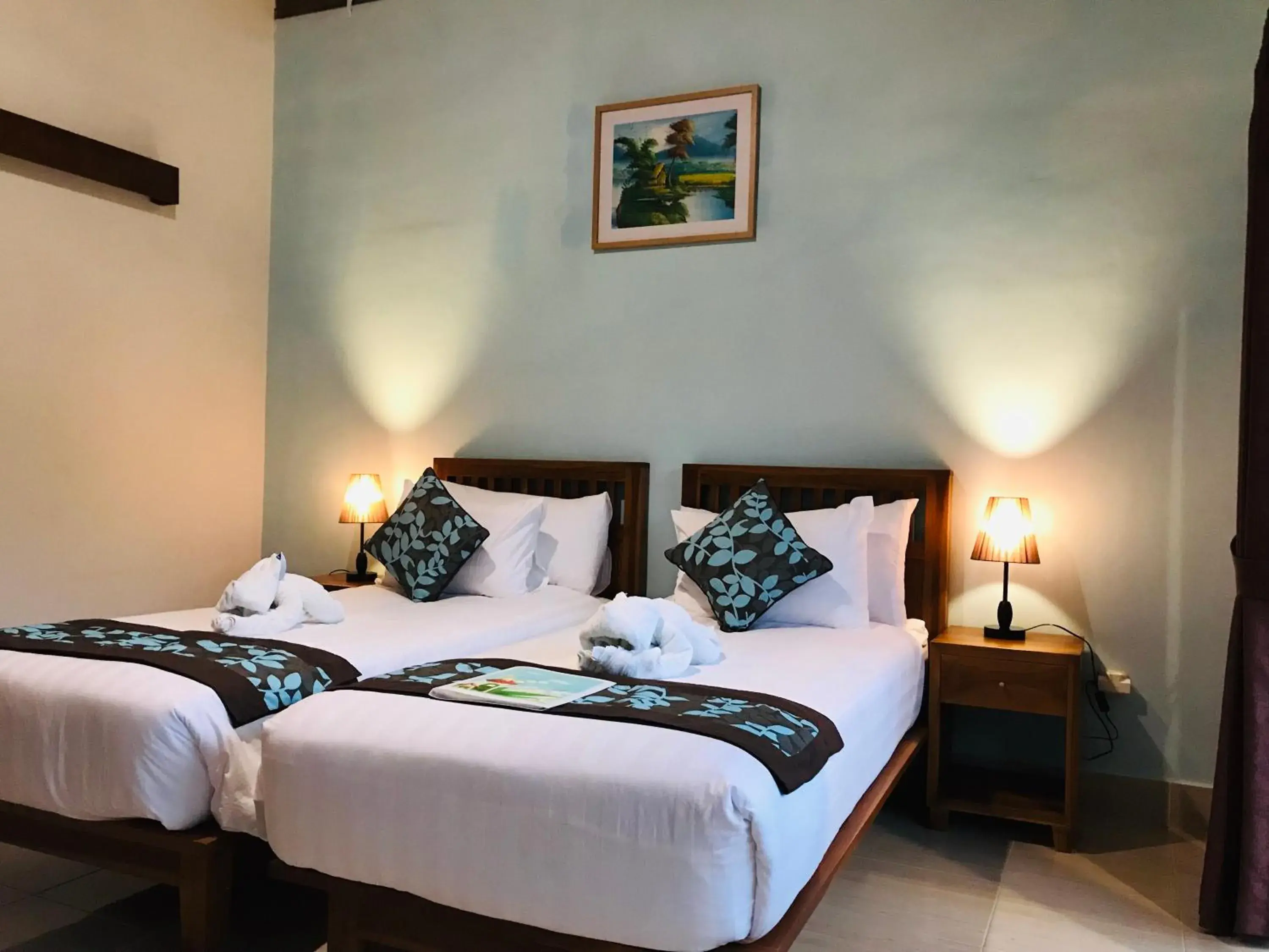 Twin Room with Garden View in Cozy Cottages Lombok