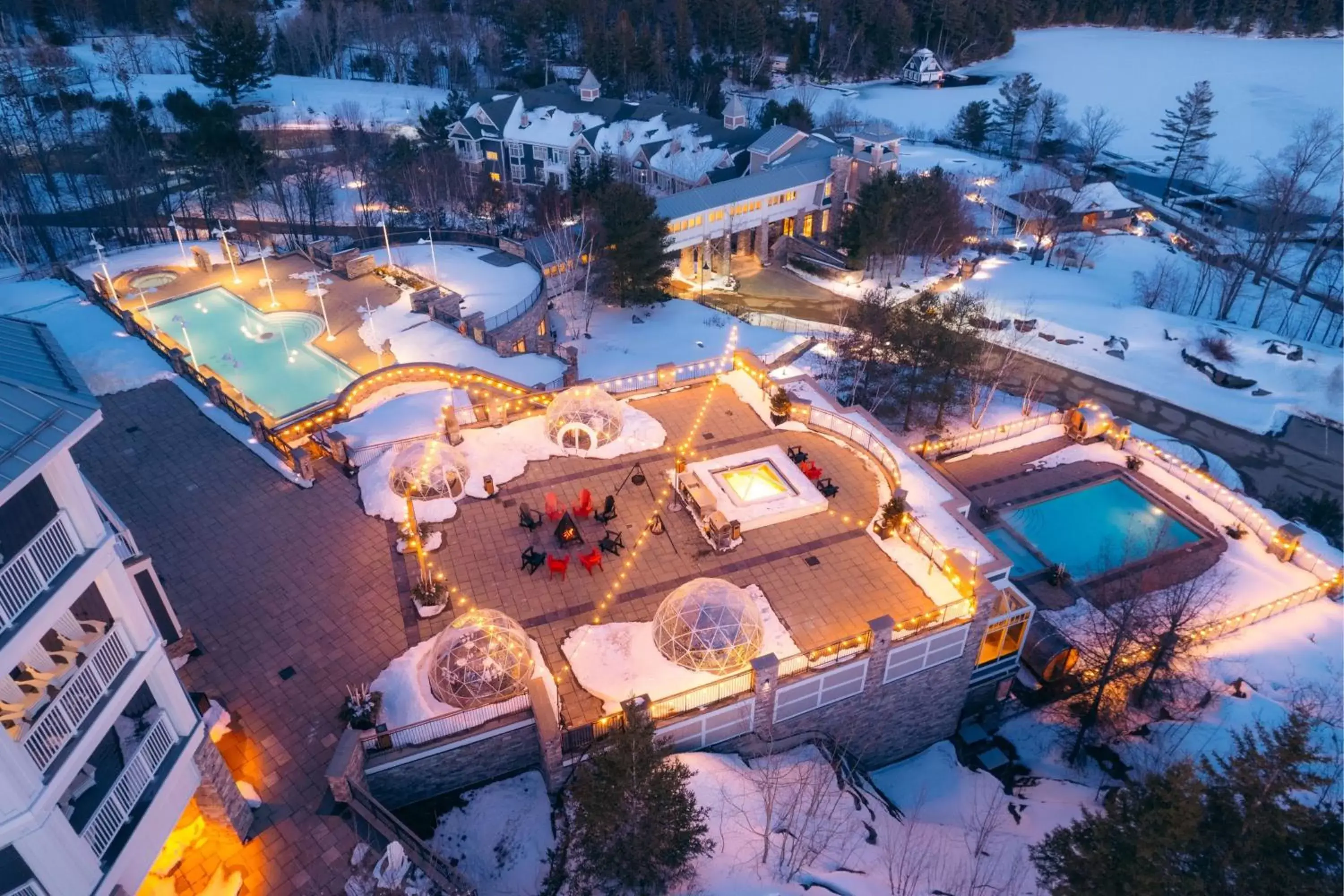 Property building, Bird's-eye View in JW Marriott The Rosseau Muskoka Resort & Spa