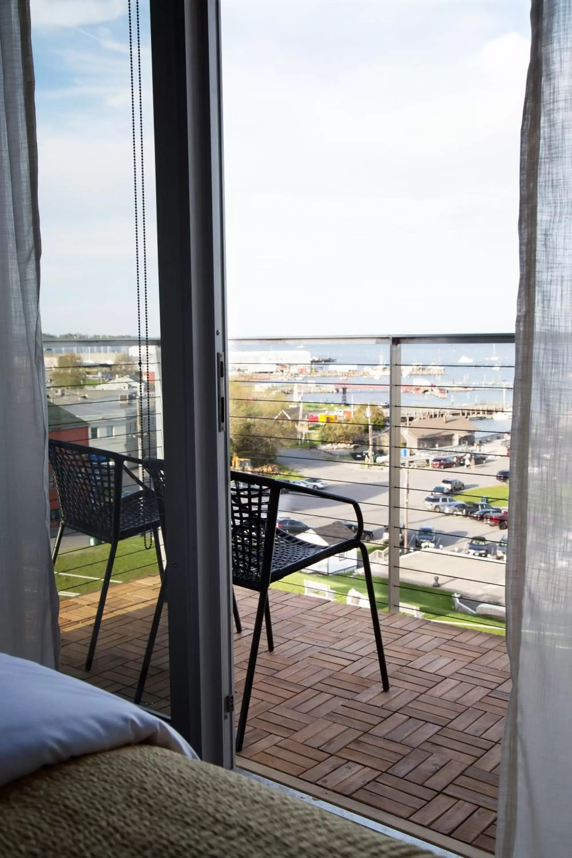 Sea view, Balcony/Terrace in 250 Main Hotel