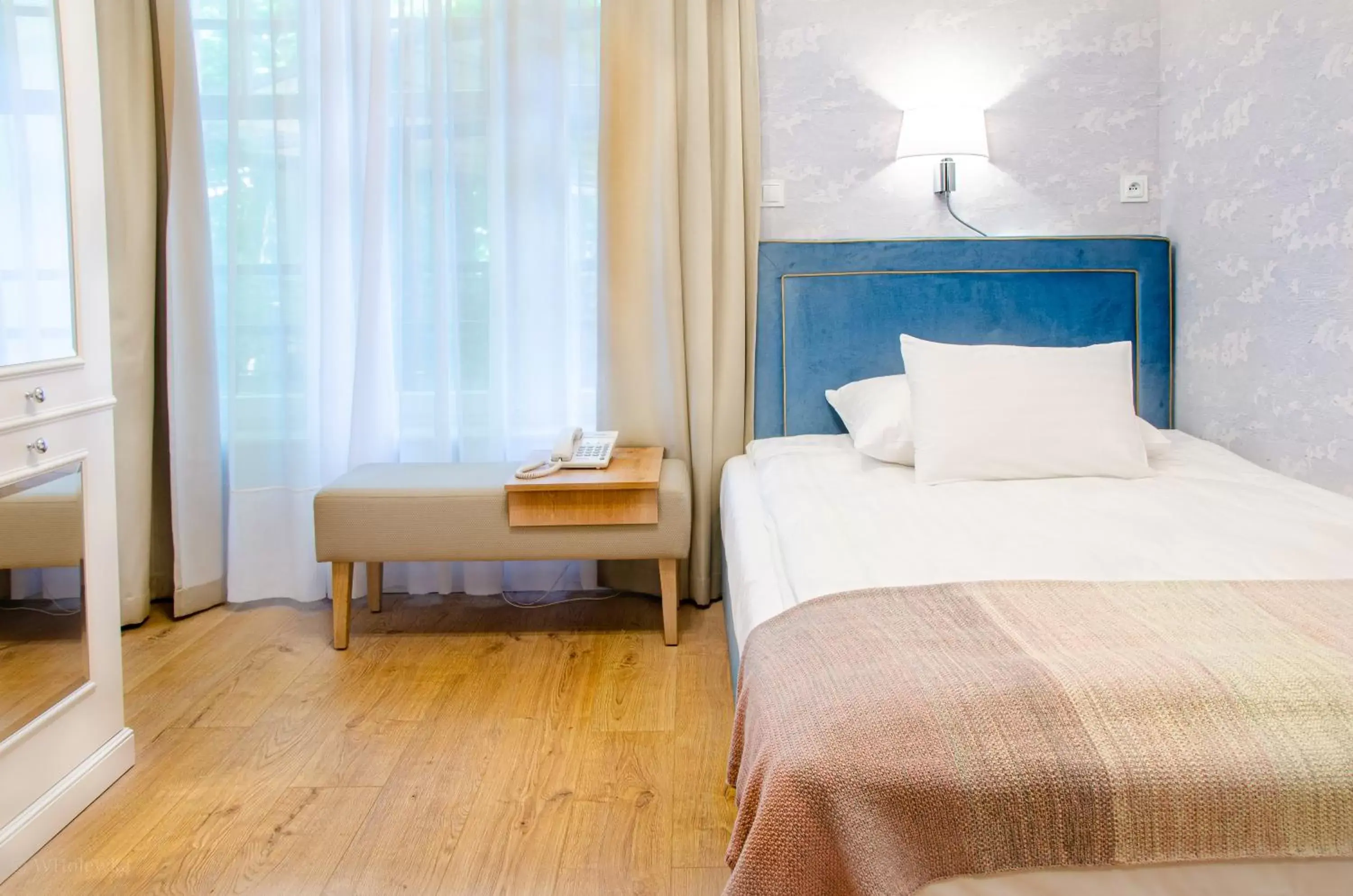 Bed in Hotel Villa Baltica