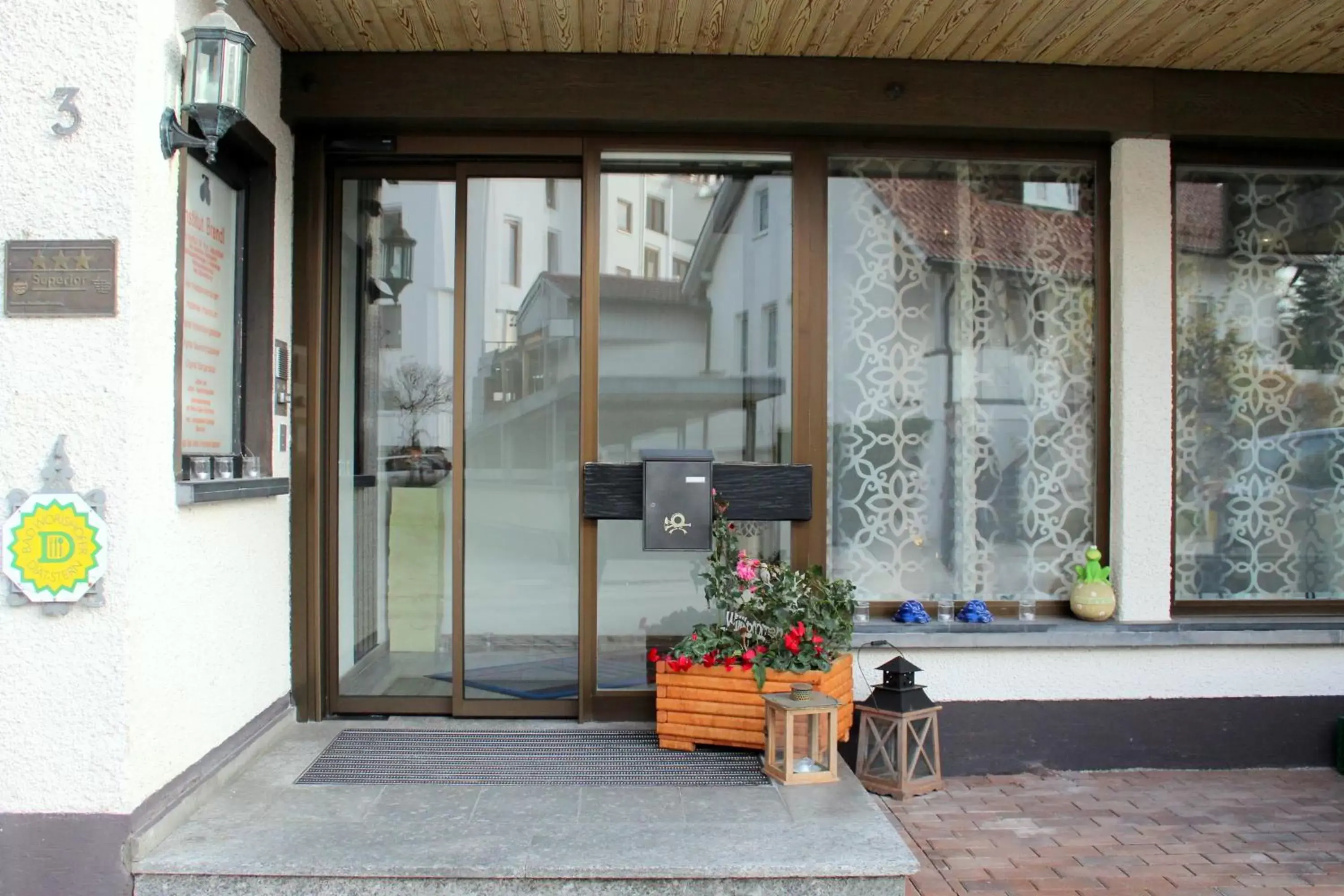 Facade/entrance in Hotel Brandl