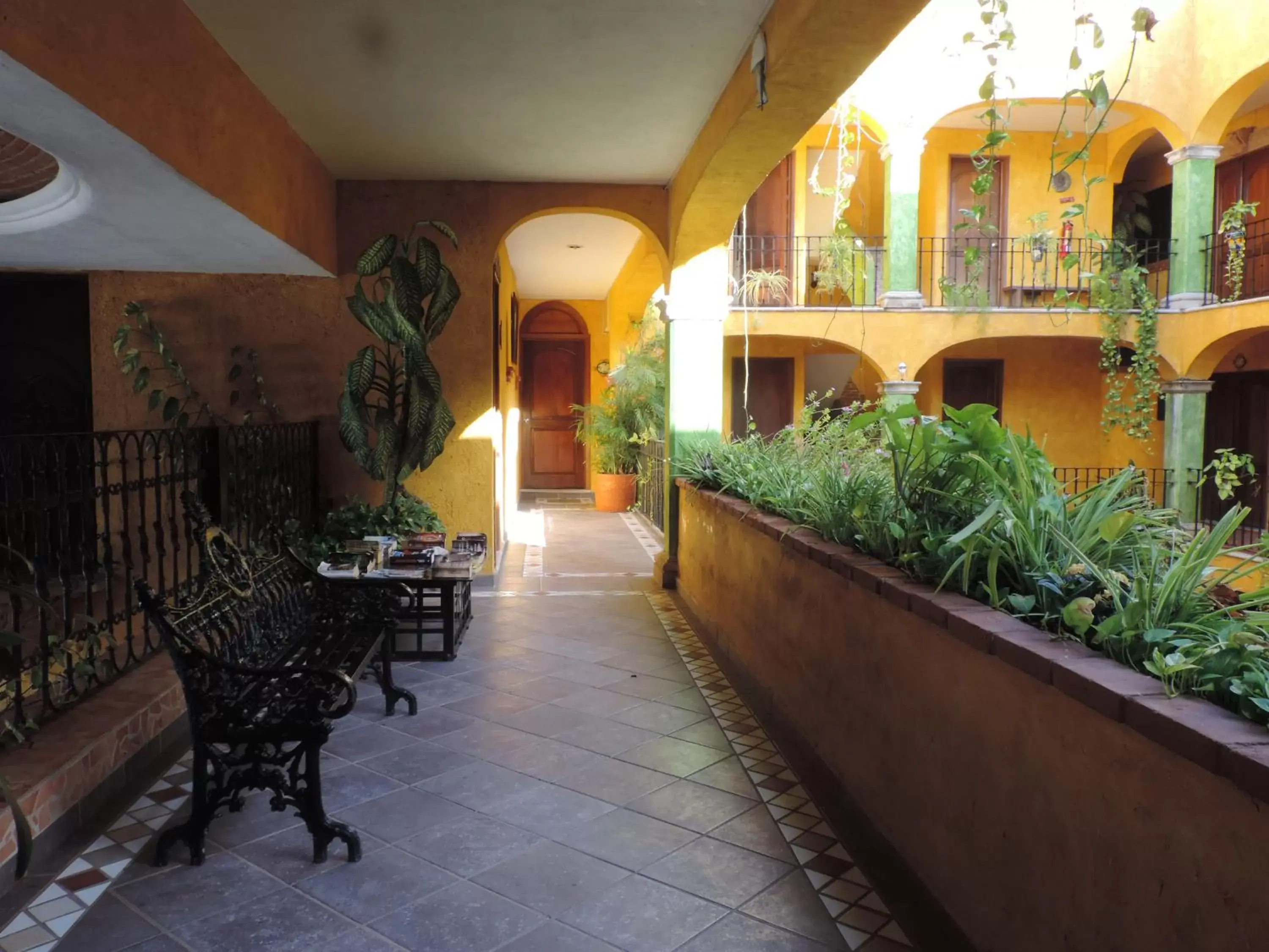 Library in Hacienda Del Caribe Hotel