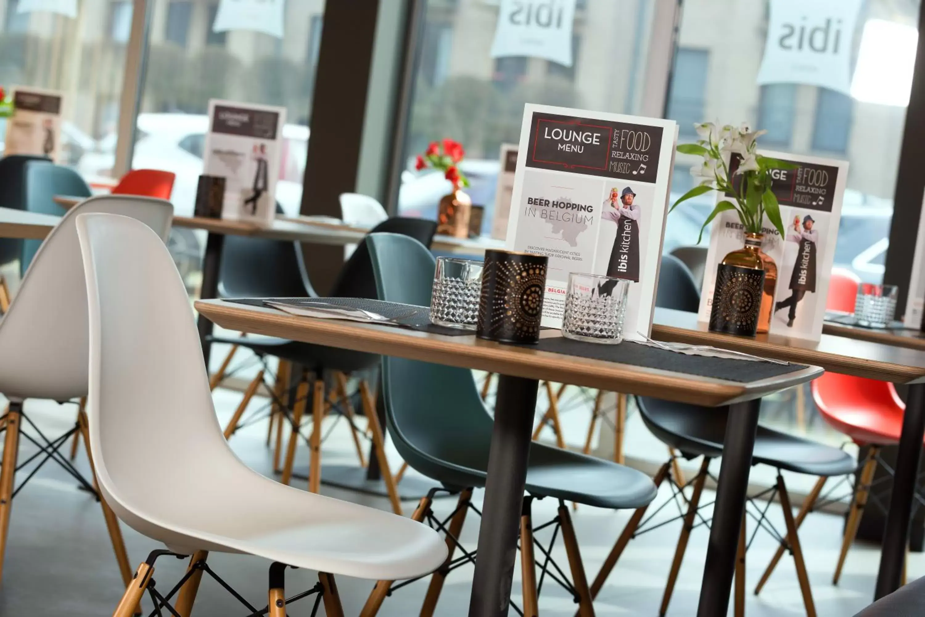 Dining area in ibis Aalst