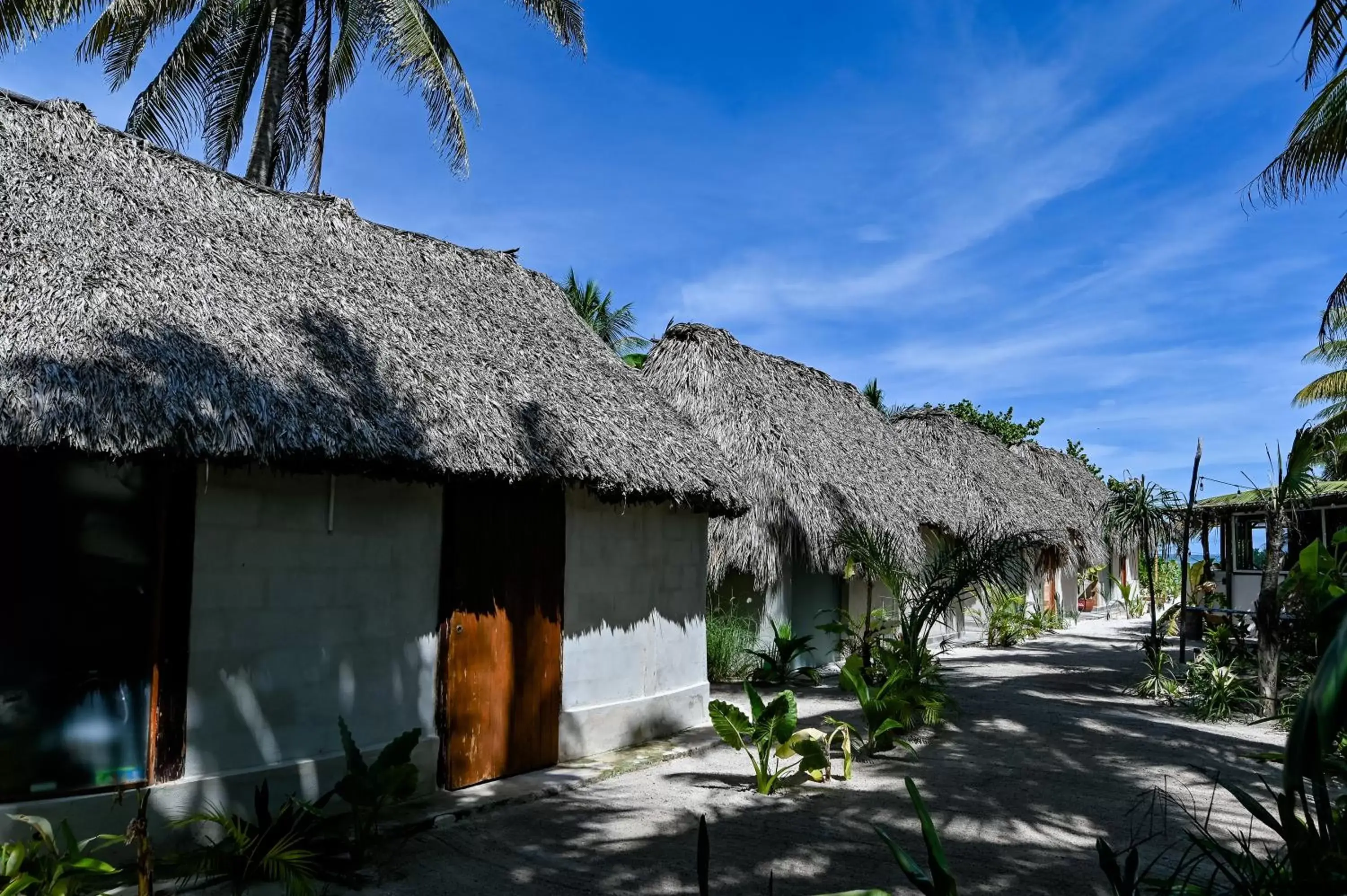 Facade/entrance in Casa Mate BeachFront Cabañas El Cuyo