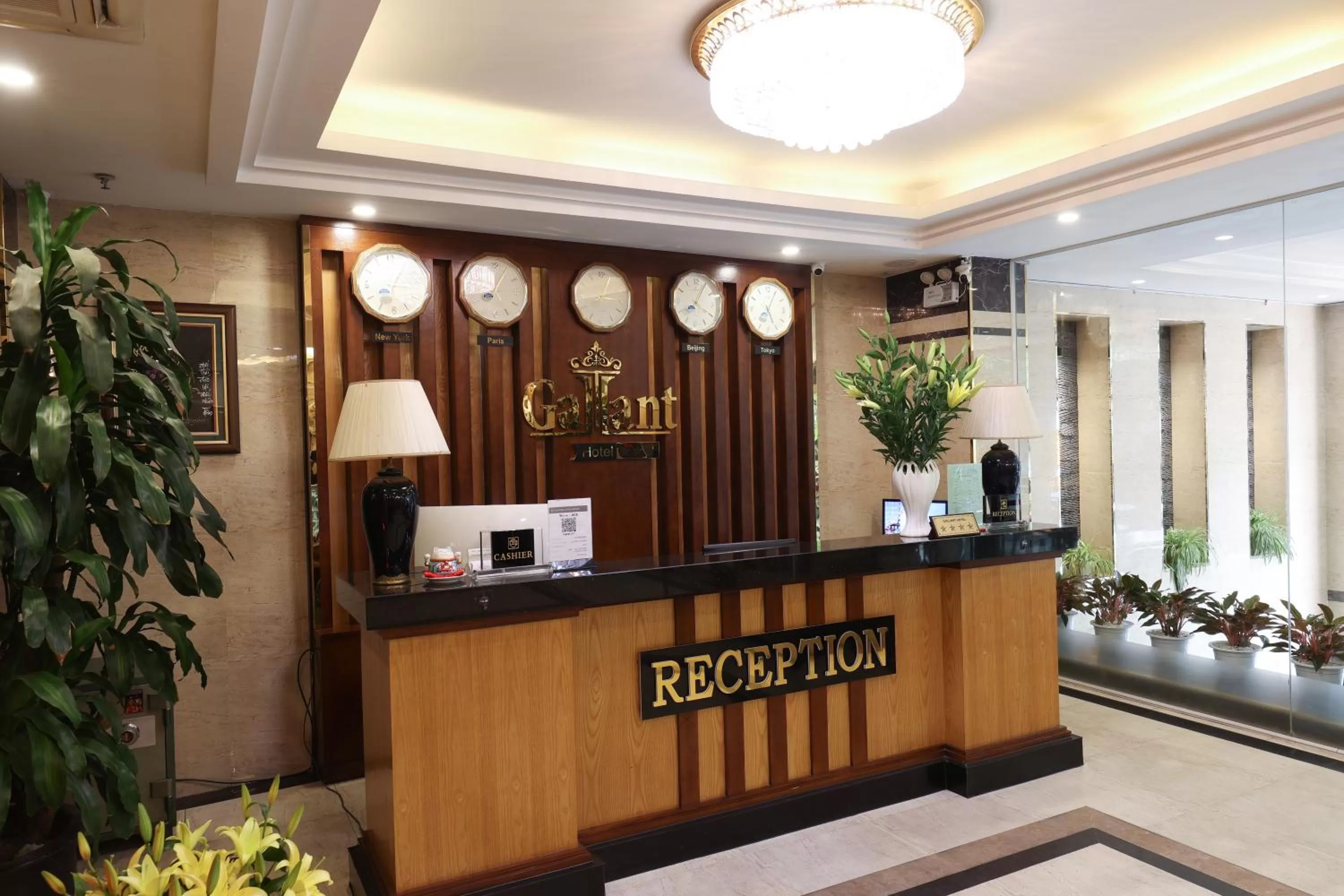 Property logo or sign in Gallant Hotel