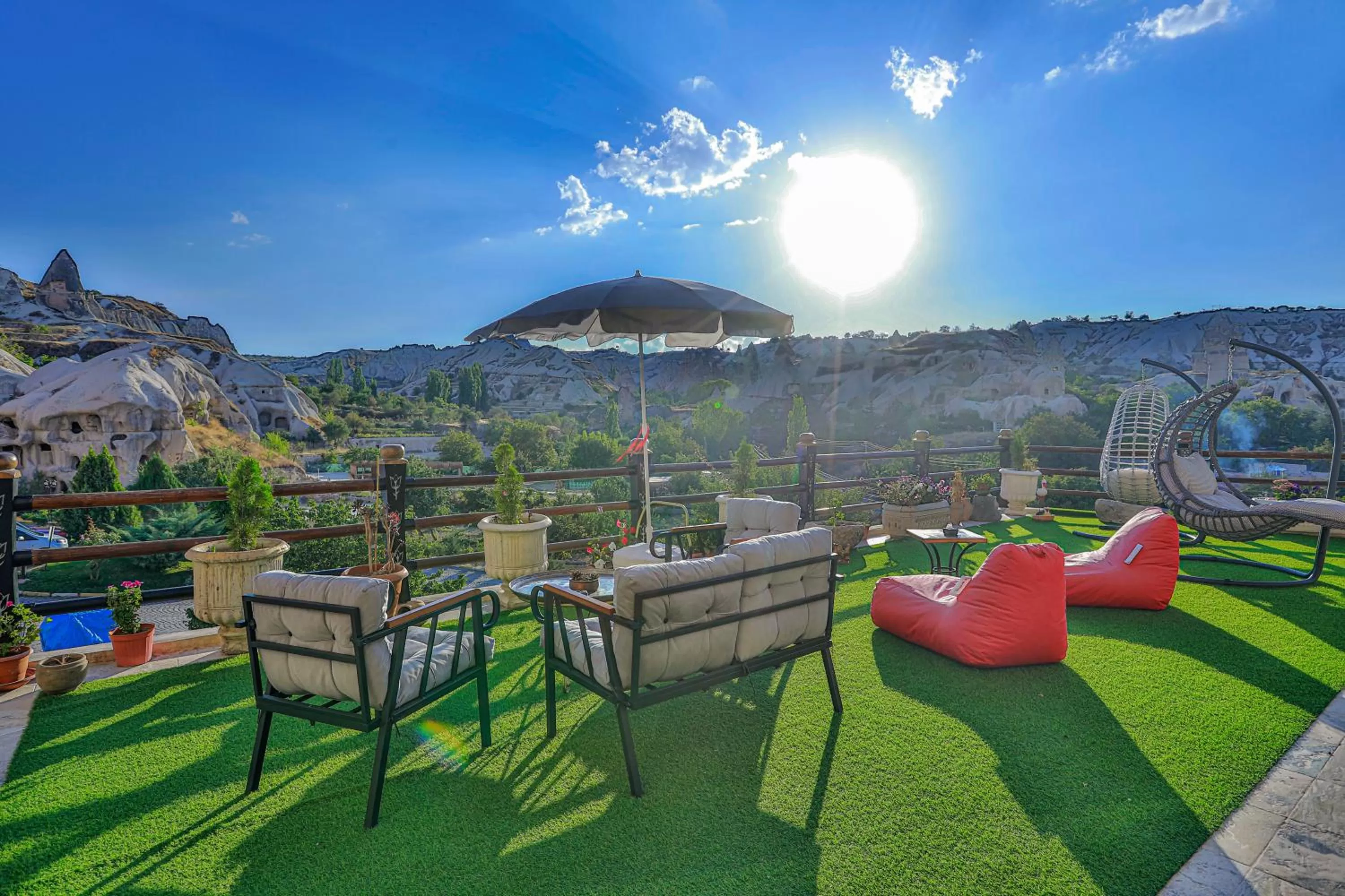 Natural landscape in Şah Saray Cave Suites Halal Hotel