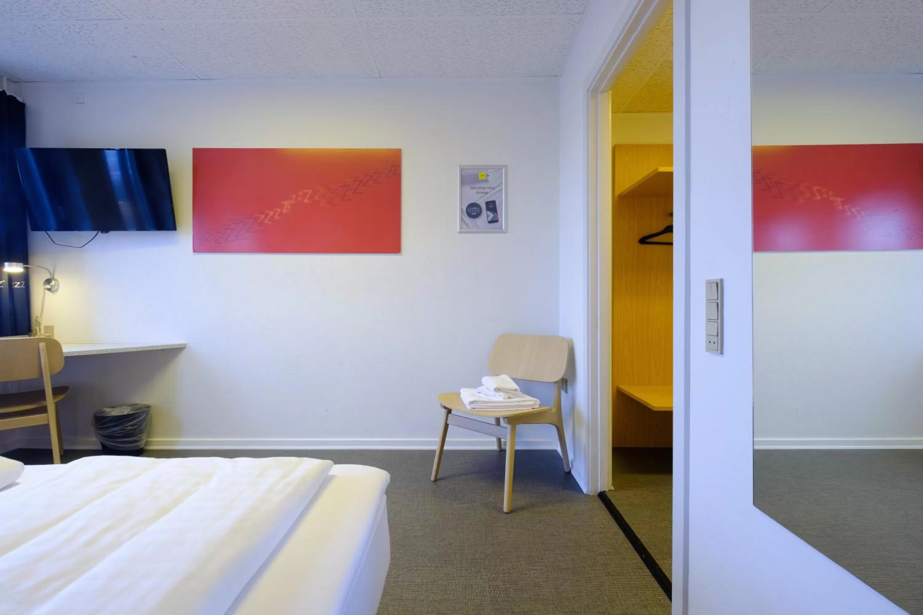 Bedroom, Bed in Zleep Hotel Ishøj