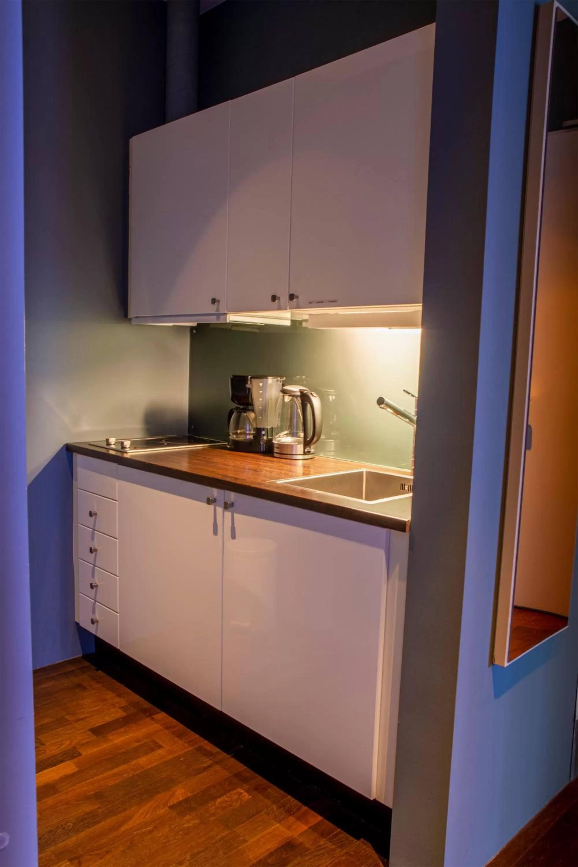 Kitchen or kitchenette in Nordis Apartments