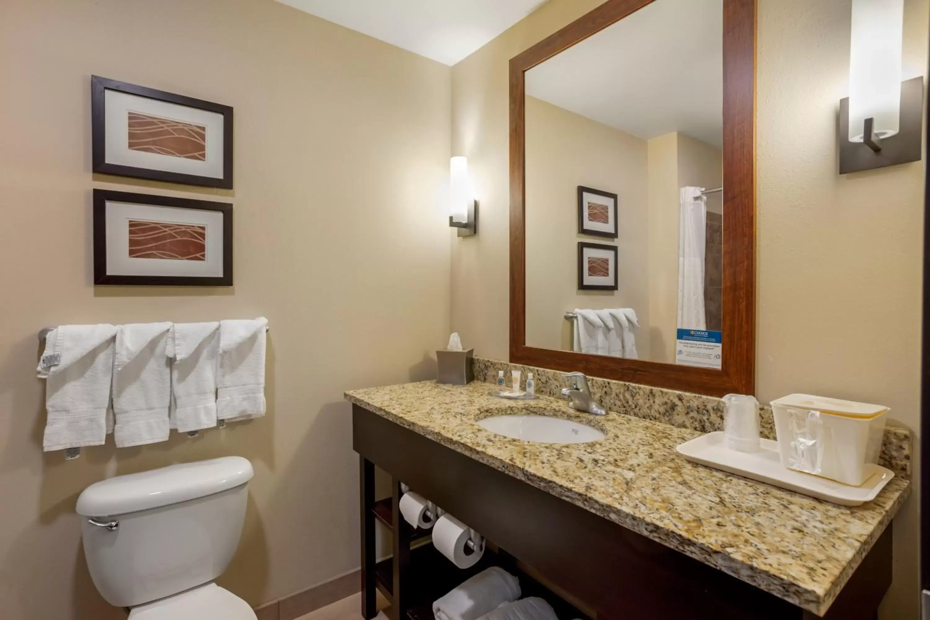 Bathroom in Comfort Inn & Suites Sayre