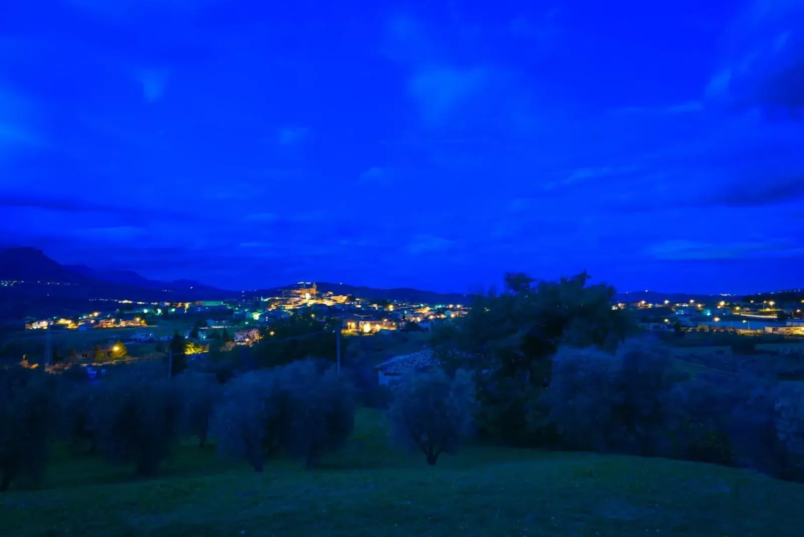 Natural landscape in La Masseria di Villa Giulia