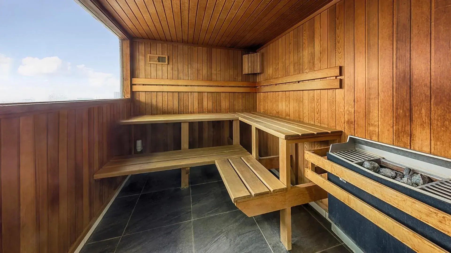 Sauna in iStay Precinct Adelaide