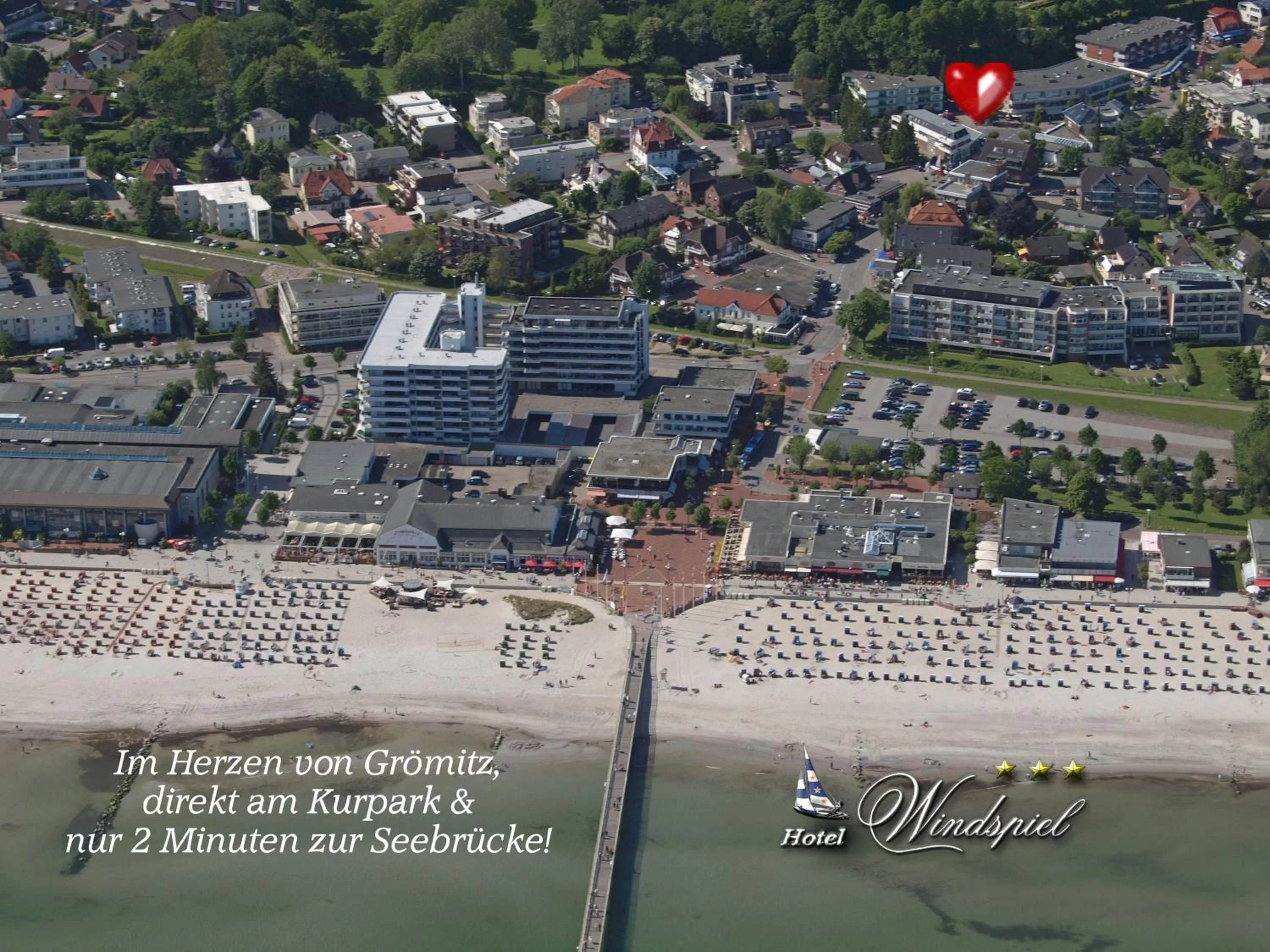 Bird's eye view in Hotel Windspiel