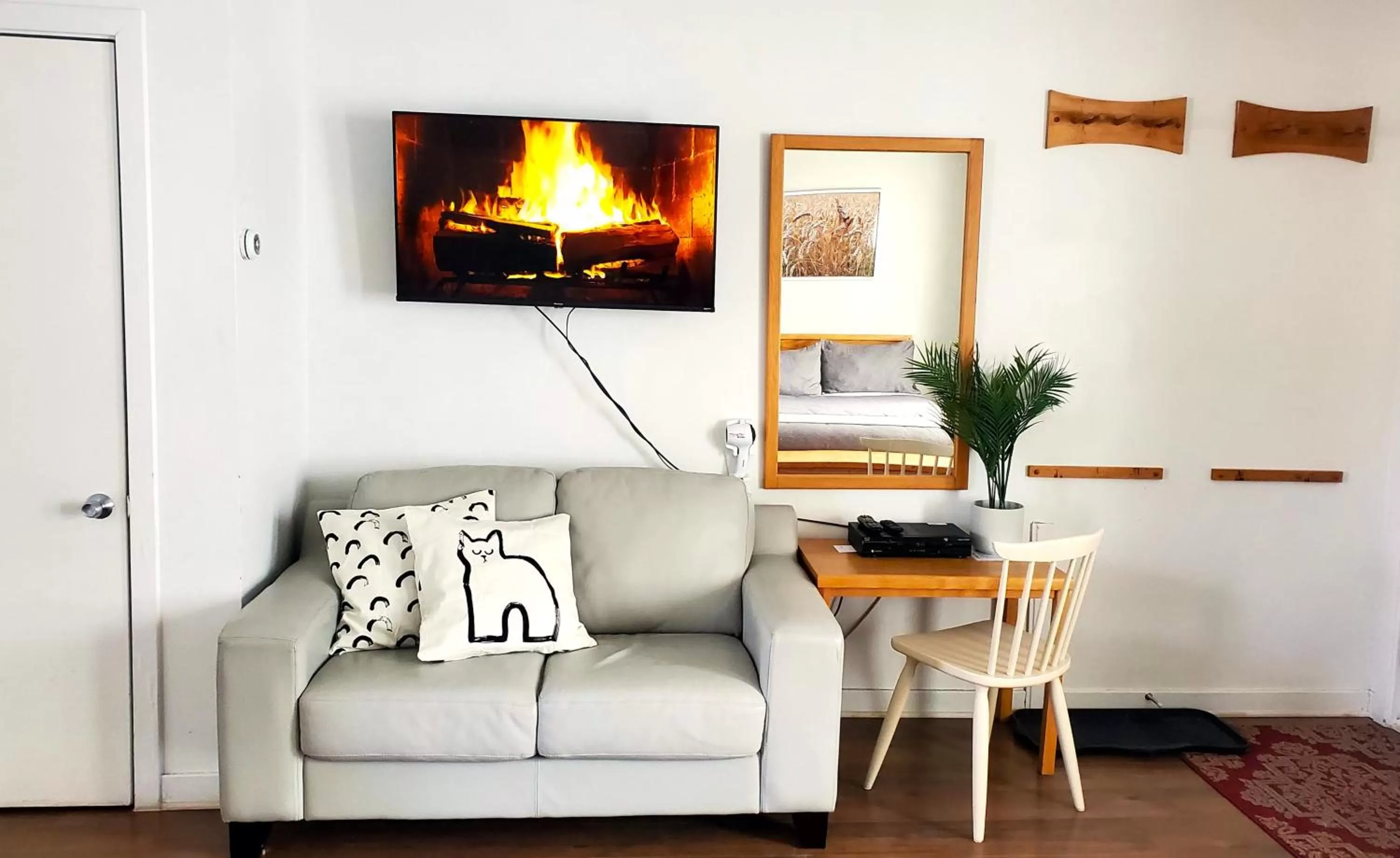 Seating Area in Lofts Fleuve et Montagnes