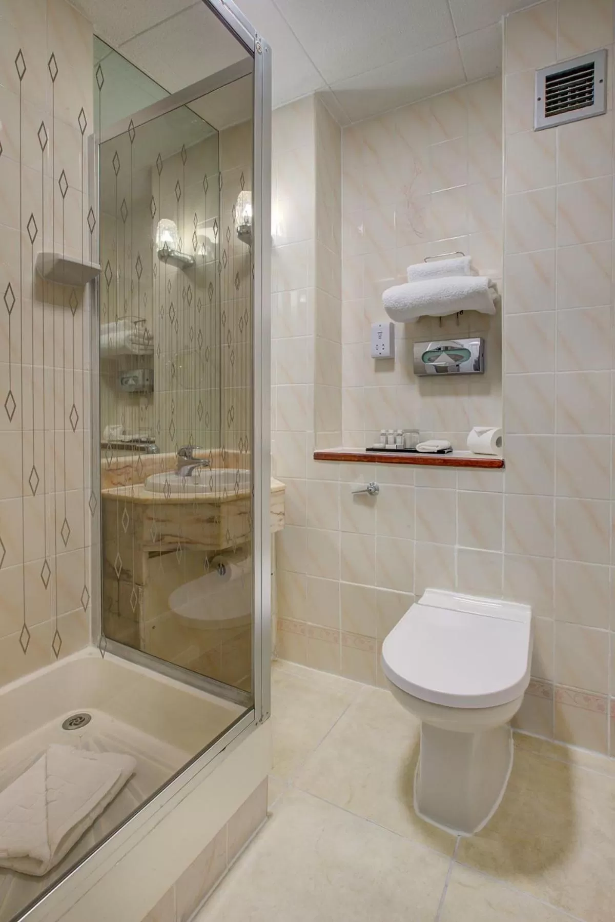 Bathroom in The Rathbone Hotel, Fitzrovia