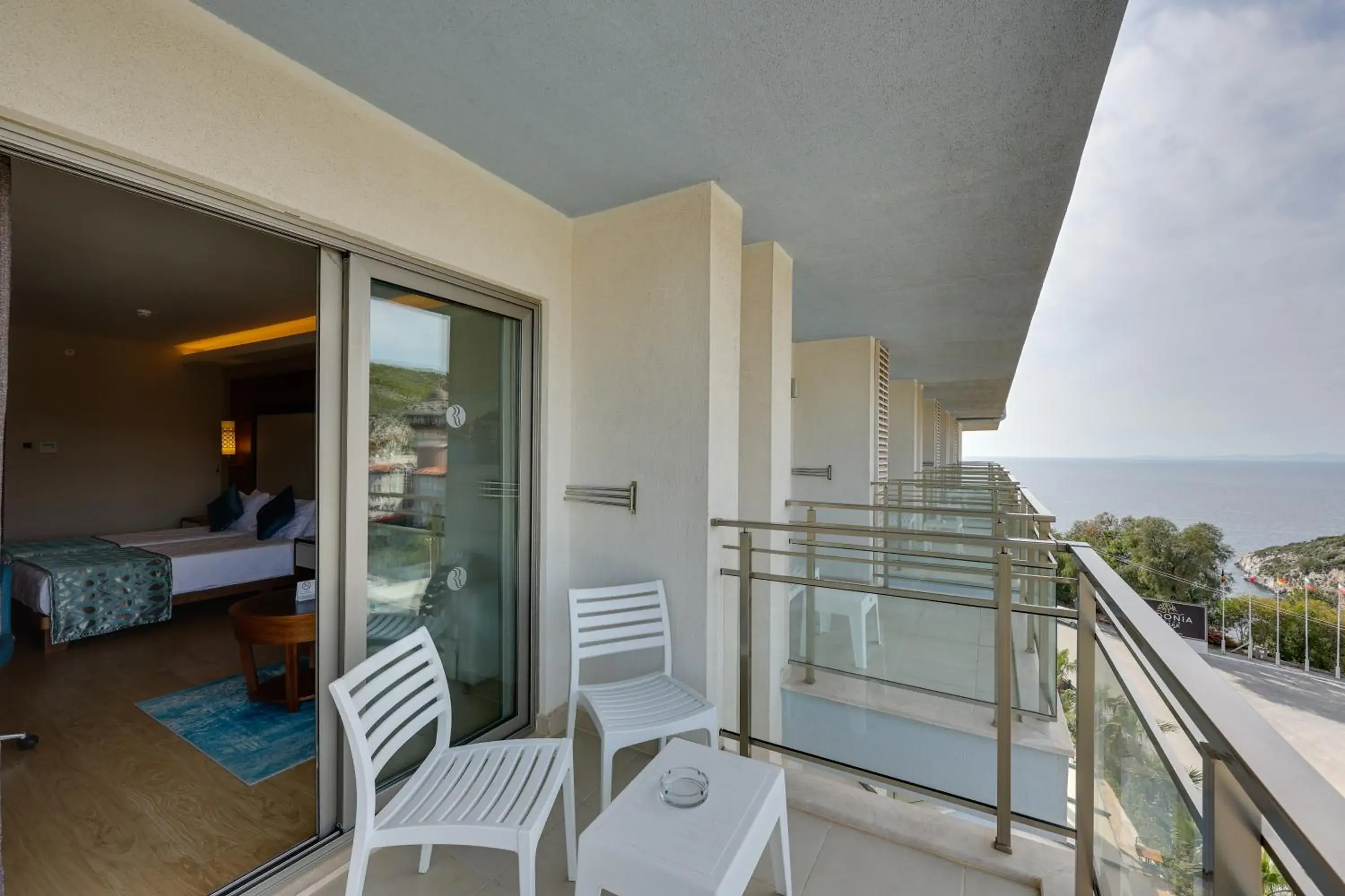 Balcony/Terrace in Ramada Hotel & Suites by Wyndham Kusadasi