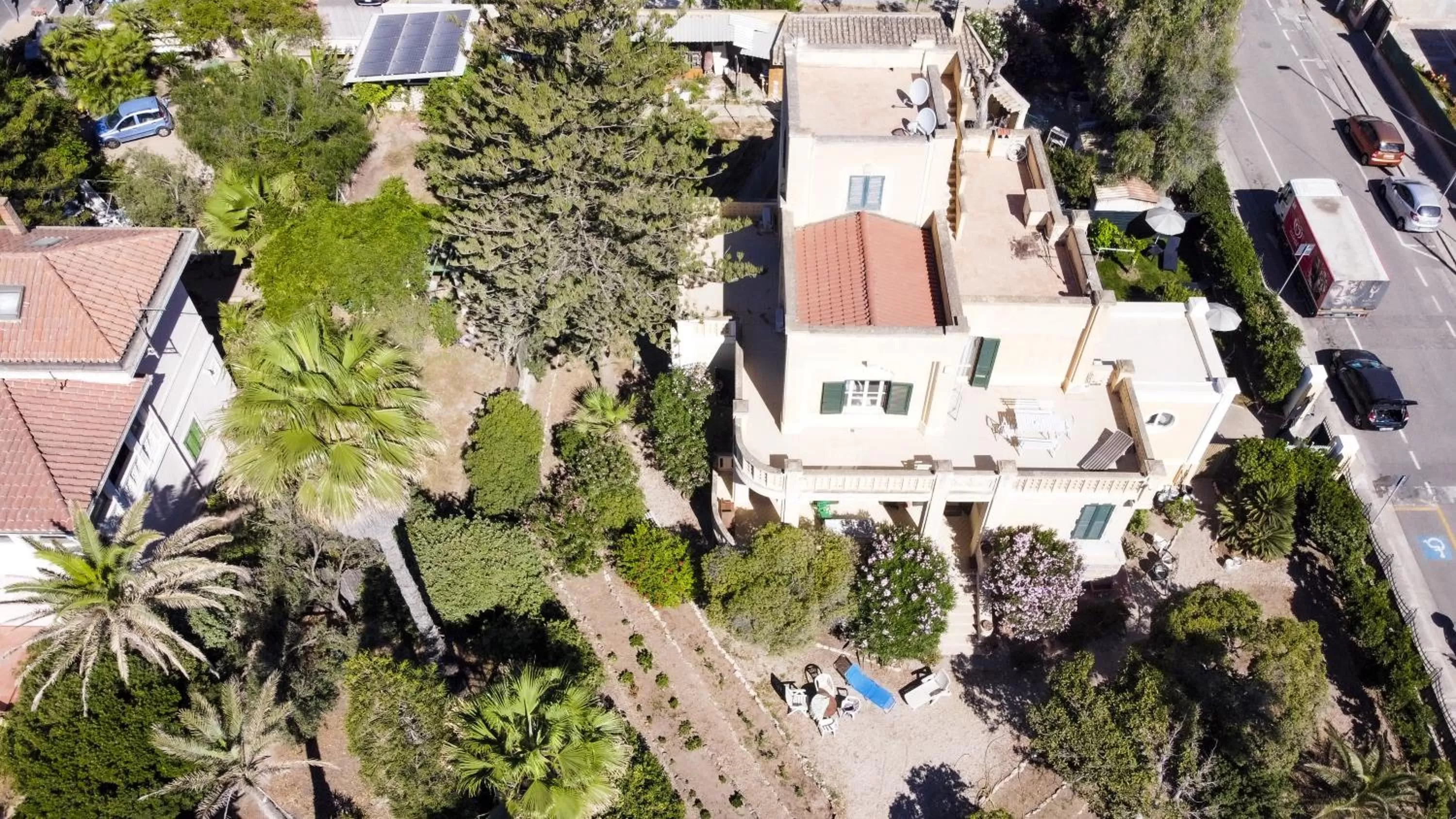 Bird's-eye View in Villino Vanzetti 1930