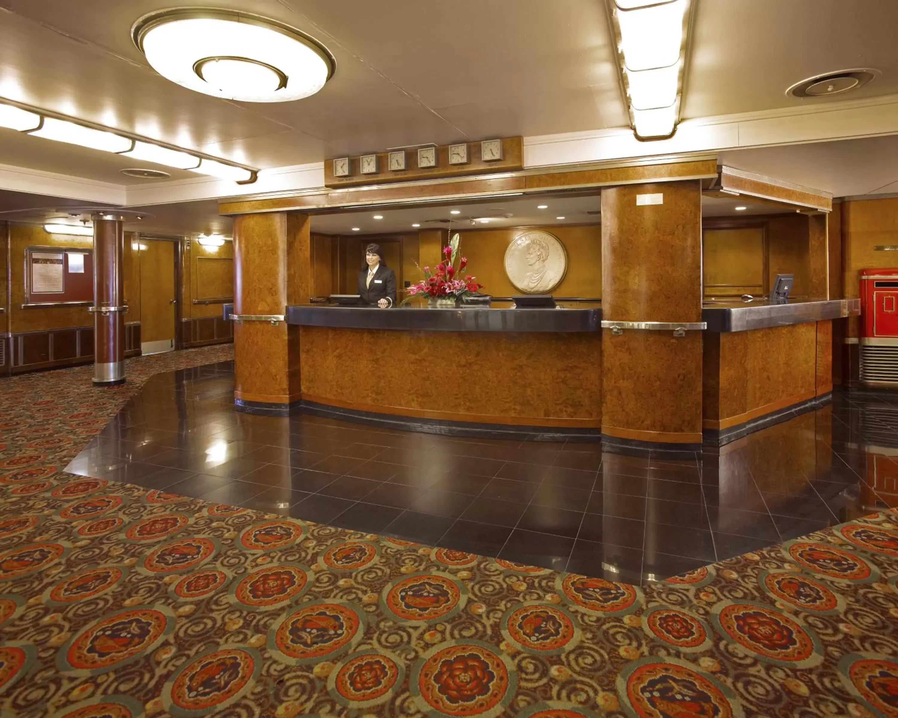 Lobby or reception, Lobby/Reception in The Queen Mary