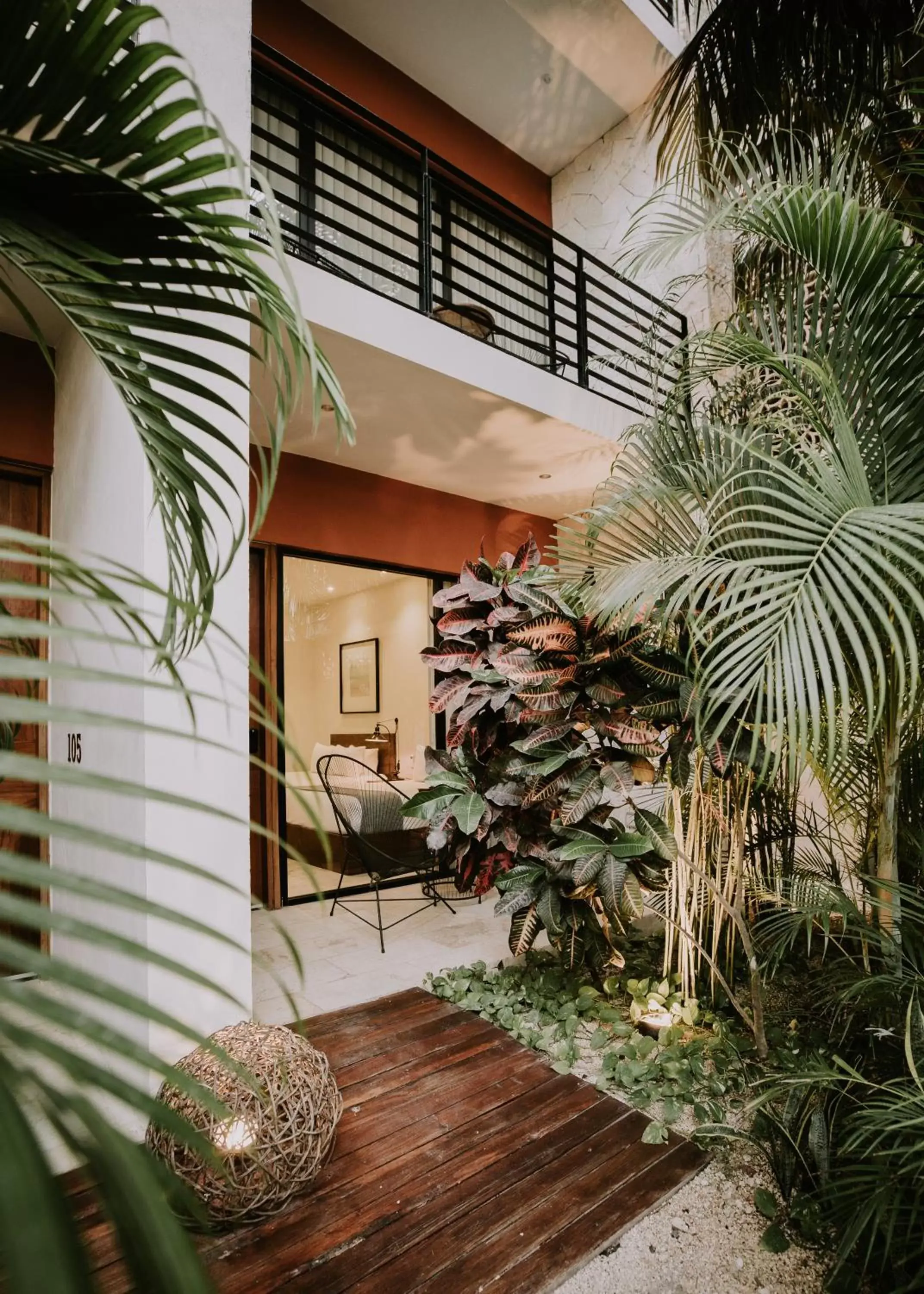 Balcony/Terrace in The Strabon Tulum