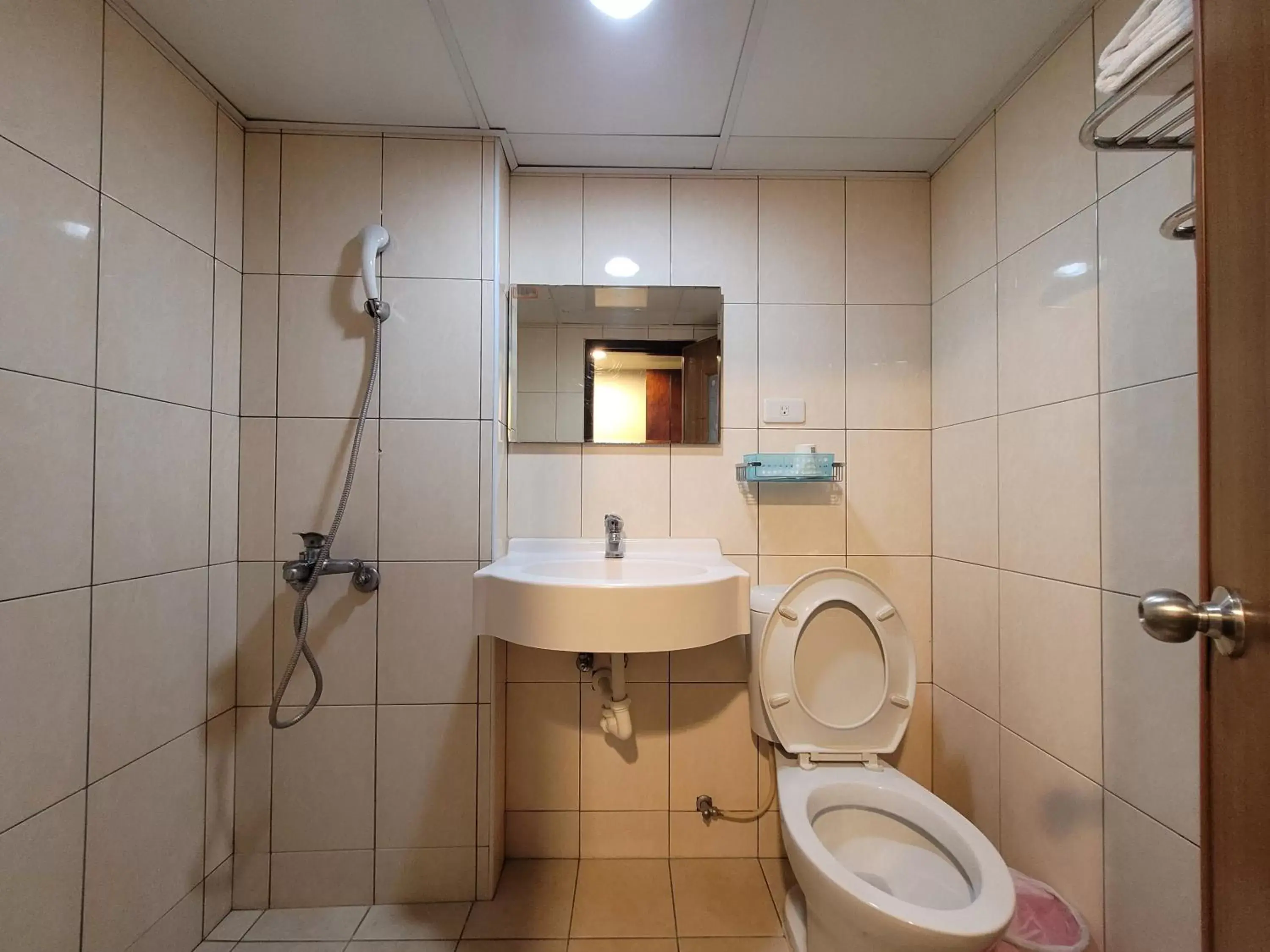 Shower, Bathroom in Hotel South Sea