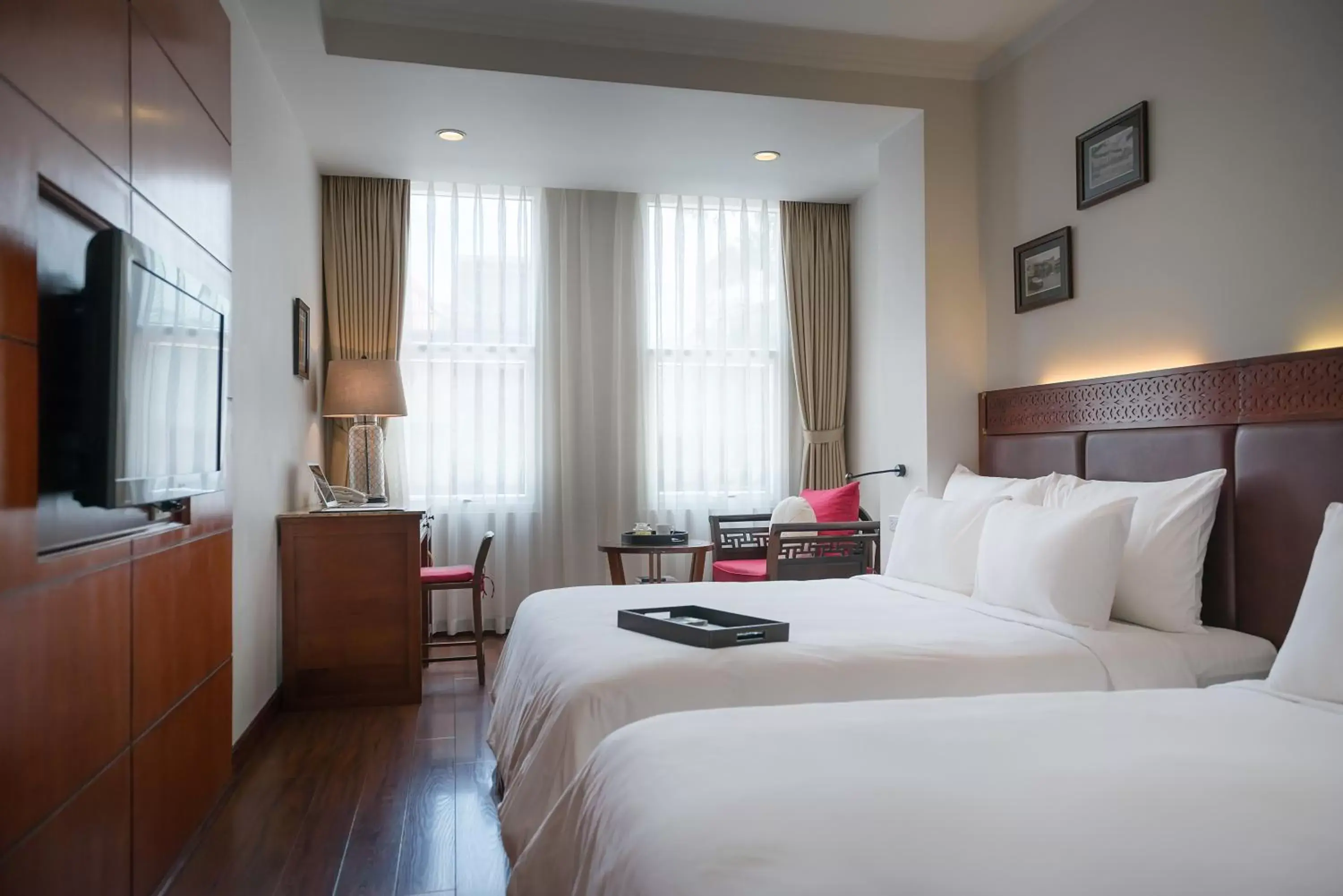 Photo of the whole room, Bed in Hanoi E Central Luxury Hotel & Restaurant