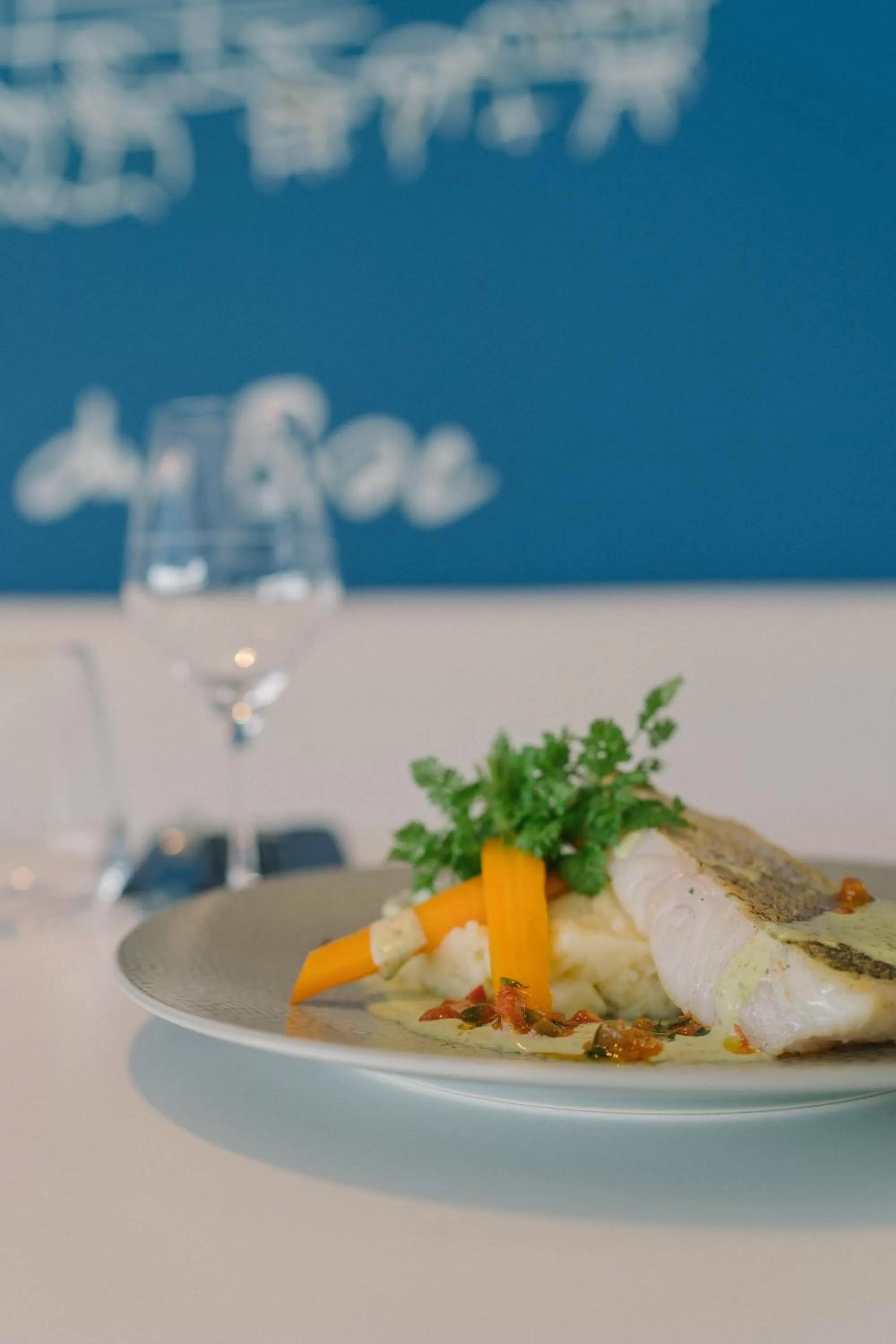 Food close-up in Hotel Du Bac