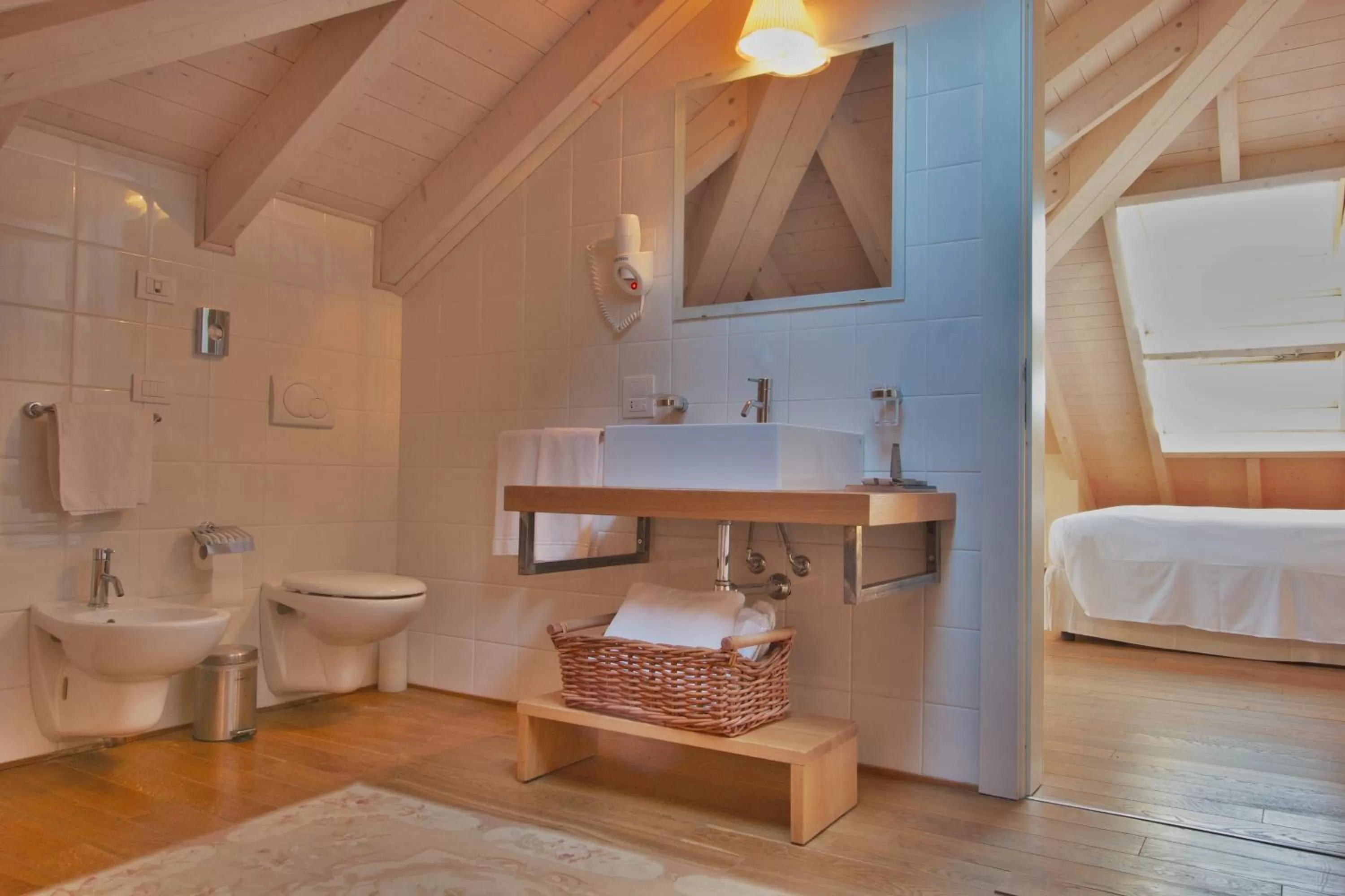 Bed in Art Hotel Varese