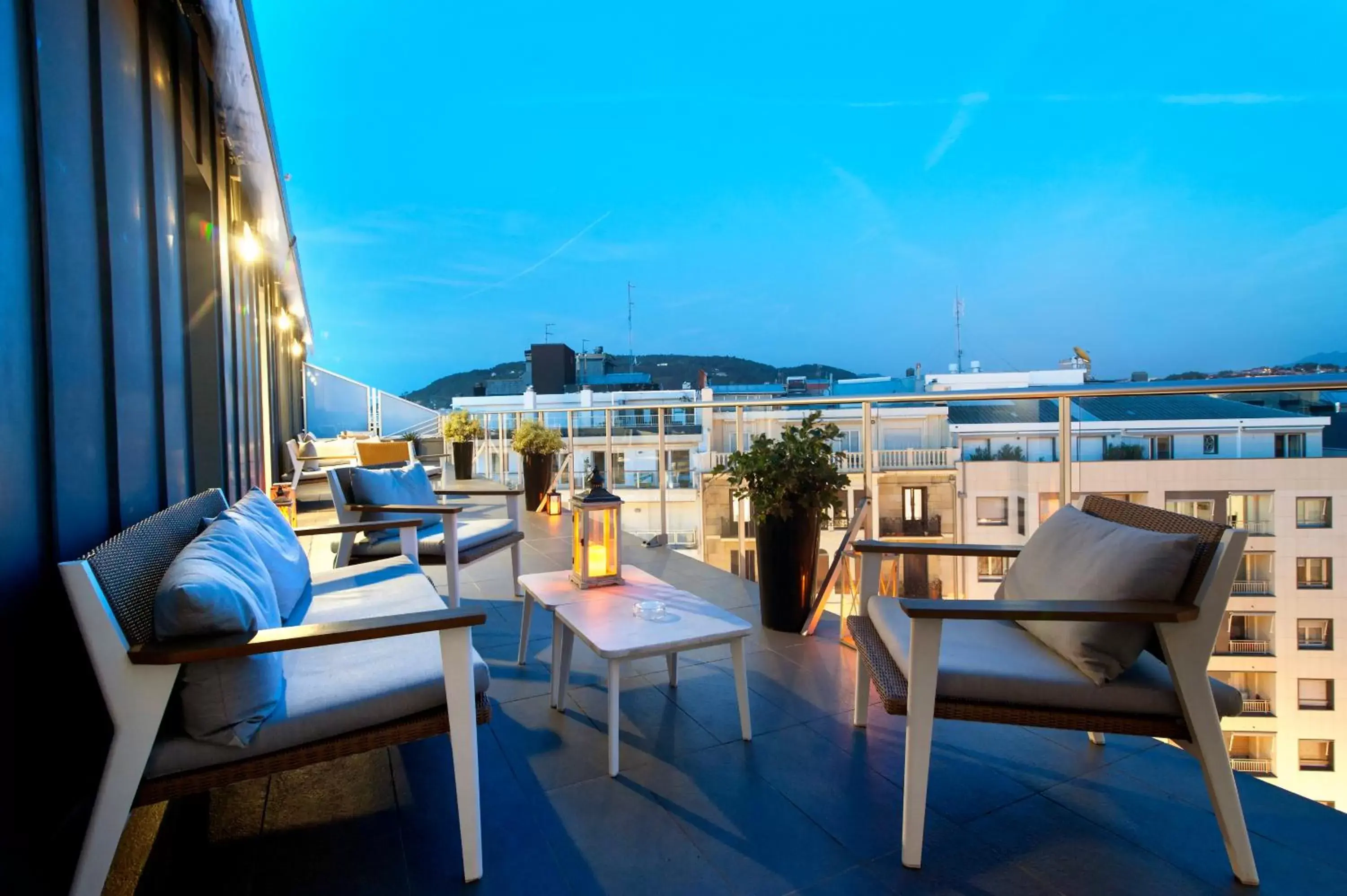 Balcony/Terrace in Hotel de Londres y de Inglaterra