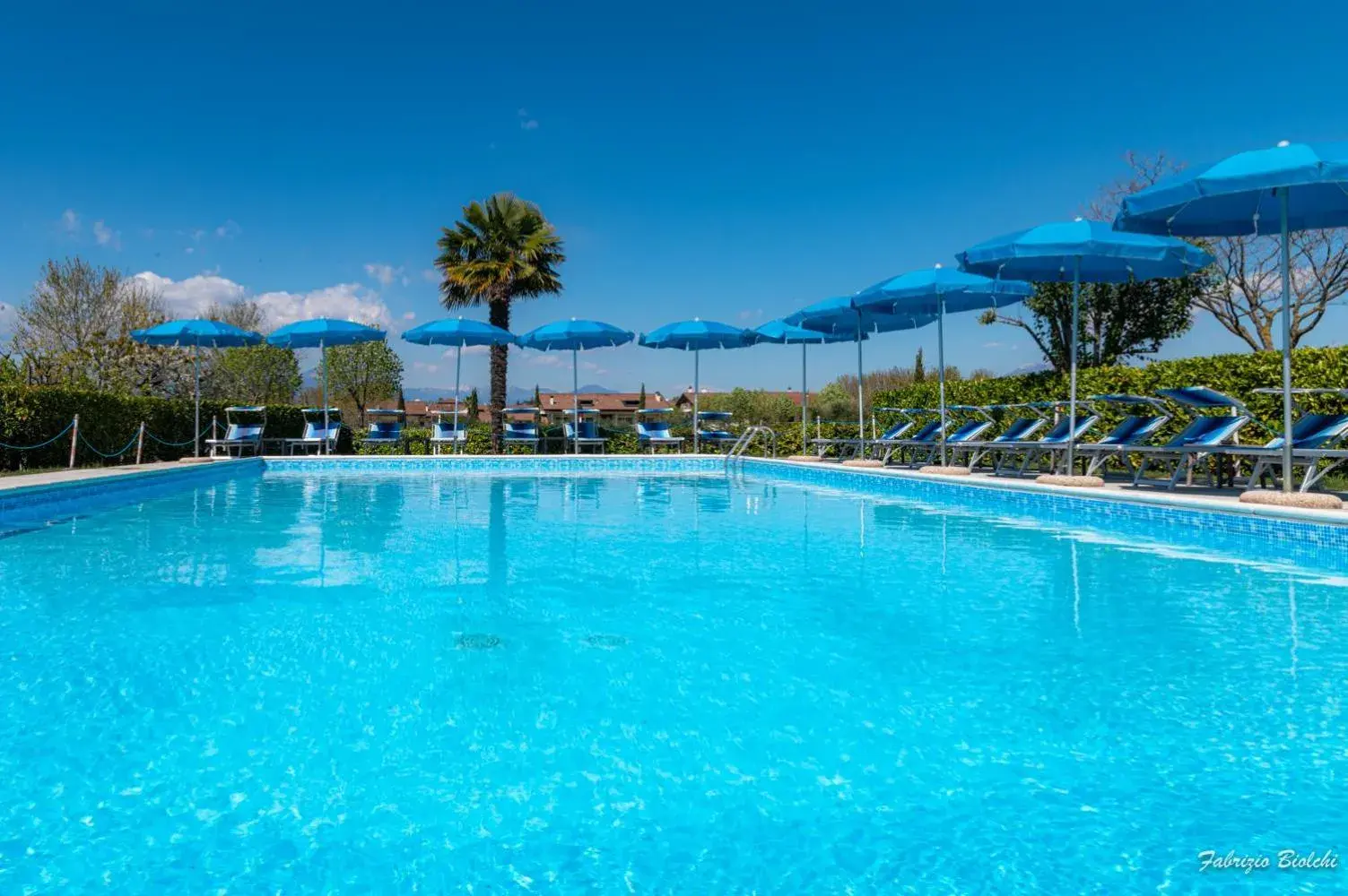 Swimming Pool in Albergo Bagner