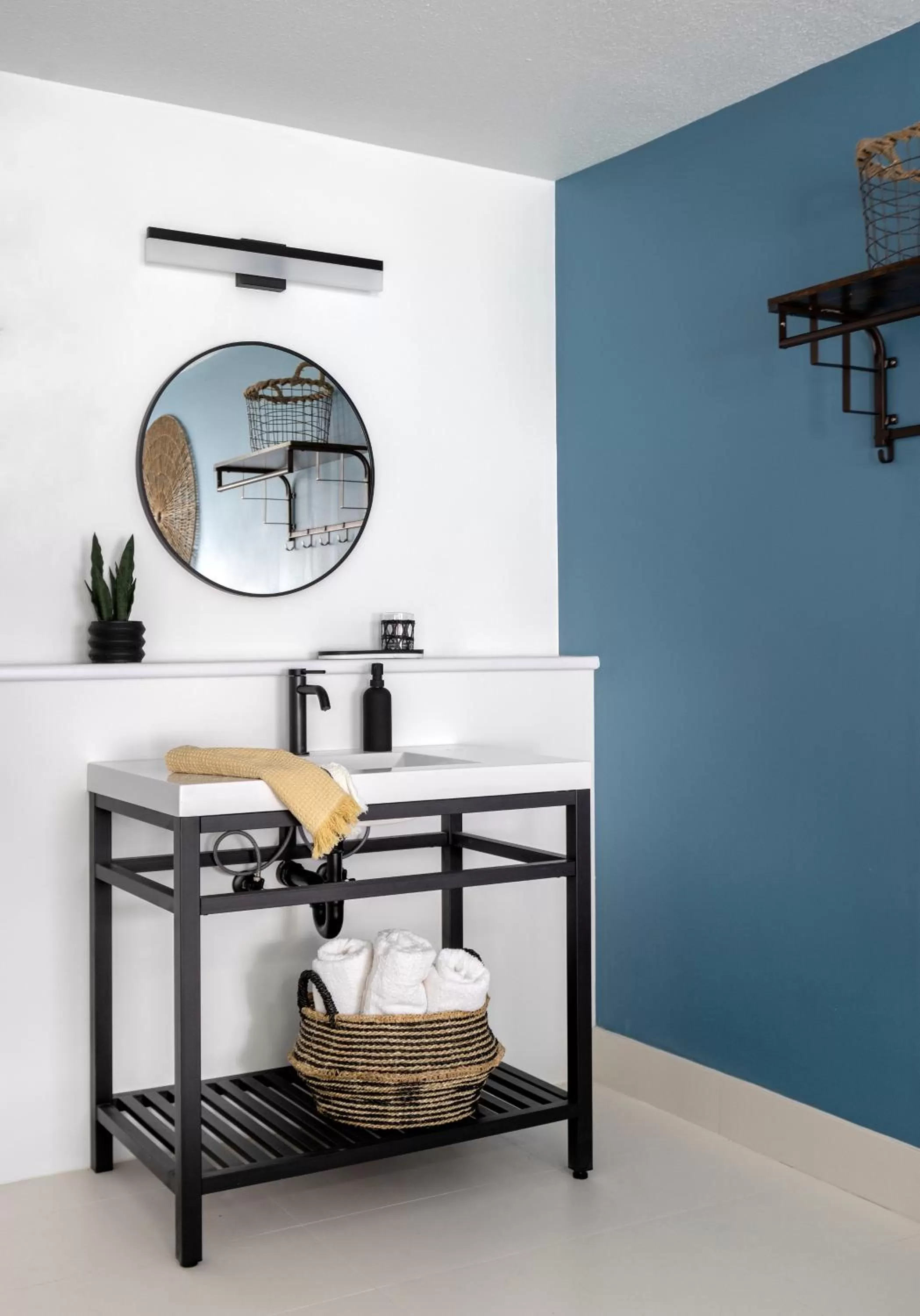 Bathroom in Kettle Valley Beach Resort