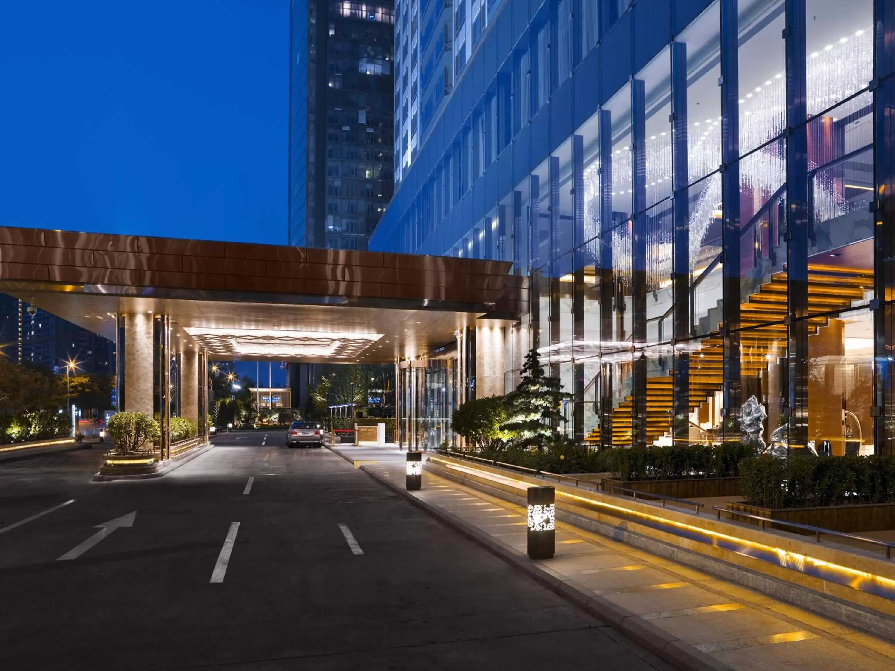 Facade/entrance, Property Building in Kerry Hotel, Beijing