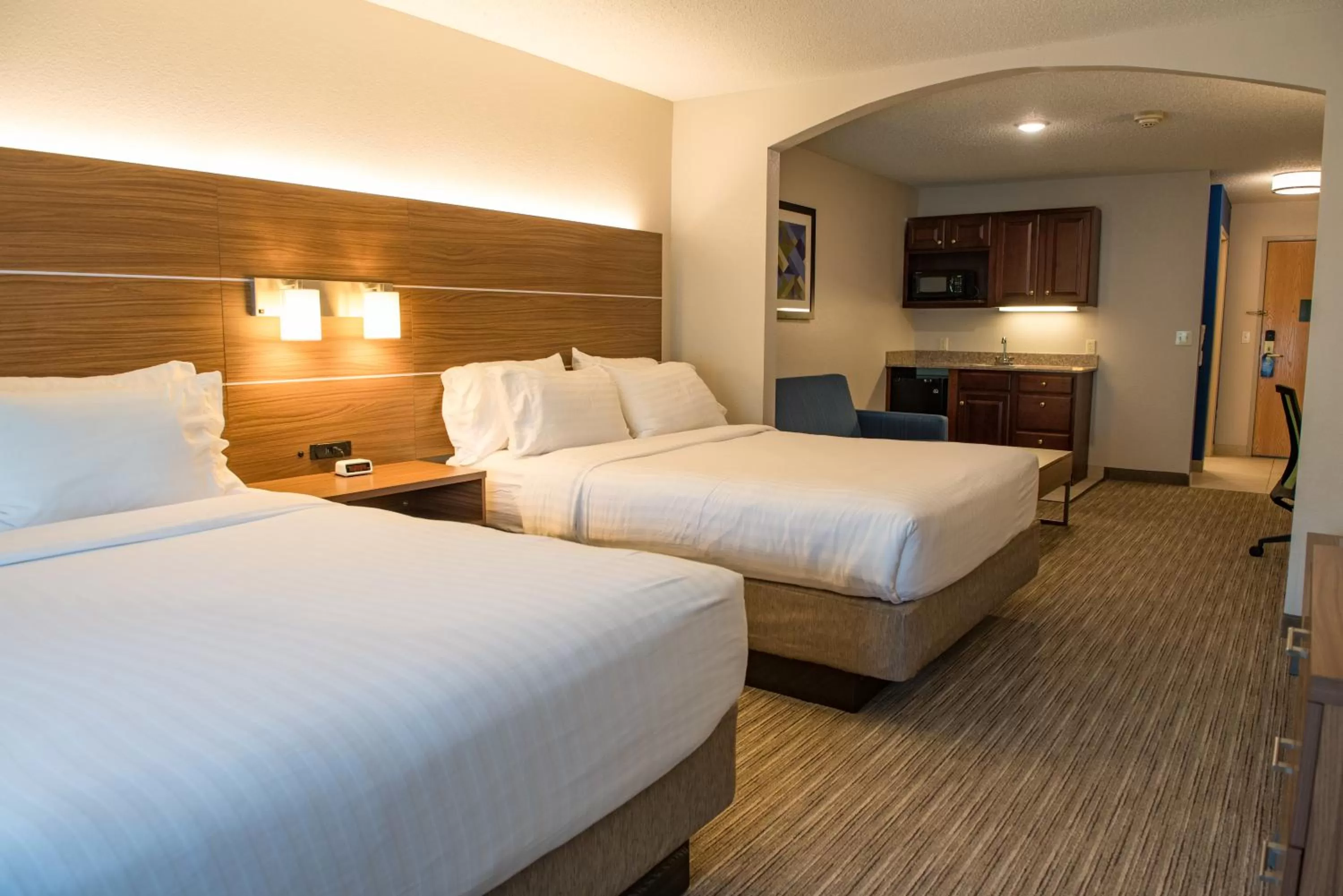 Bedroom, Bed in Holiday Inn Express Hotel & Suites Elkhart-South by IHG
