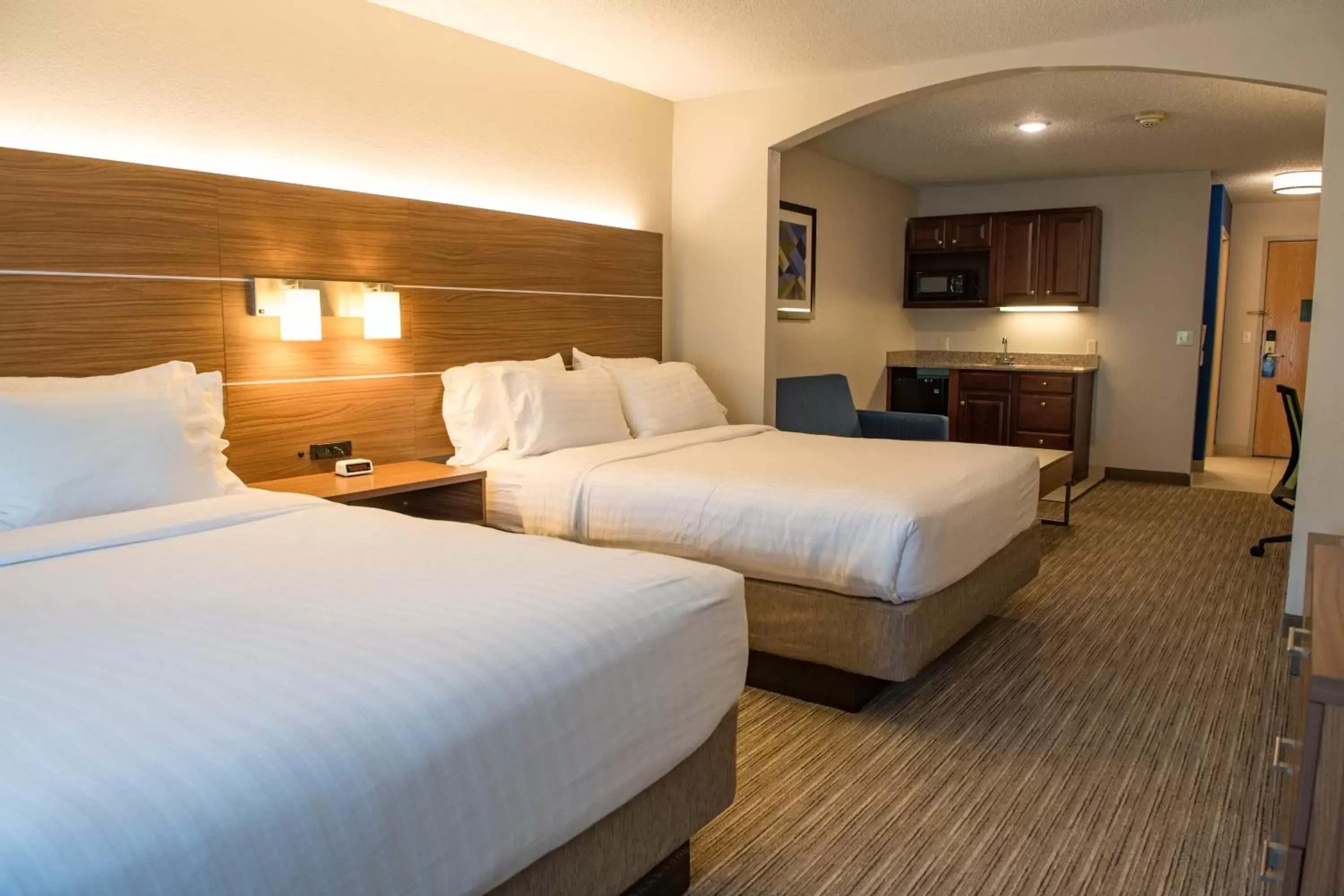 Bedroom, Bed in Holiday Inn Express Hotel & Suites Elkhart-South, an IHG Hotel