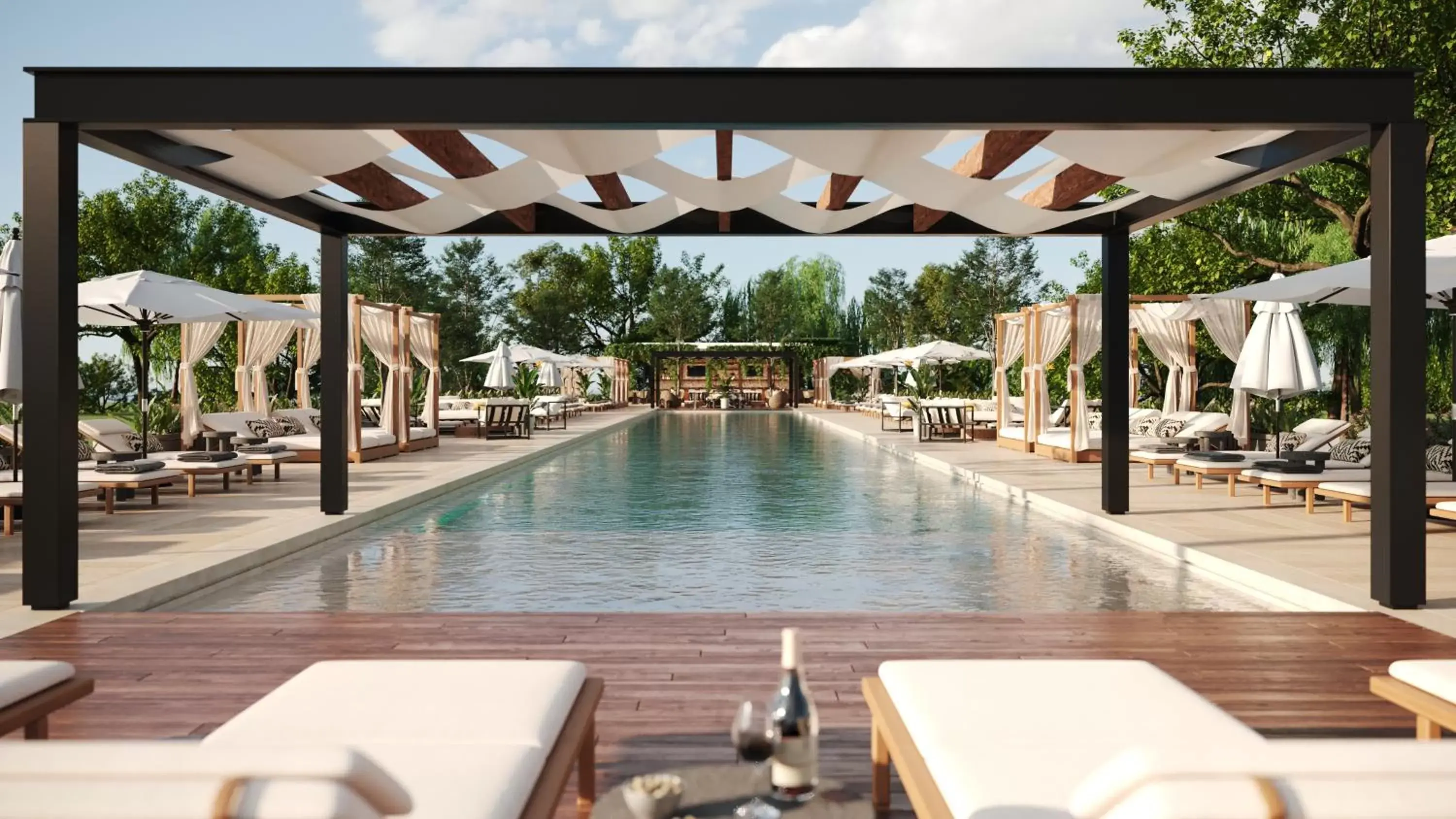 Swimming Pool in Hacienda Xcanatun, Angsana Heritage Collection