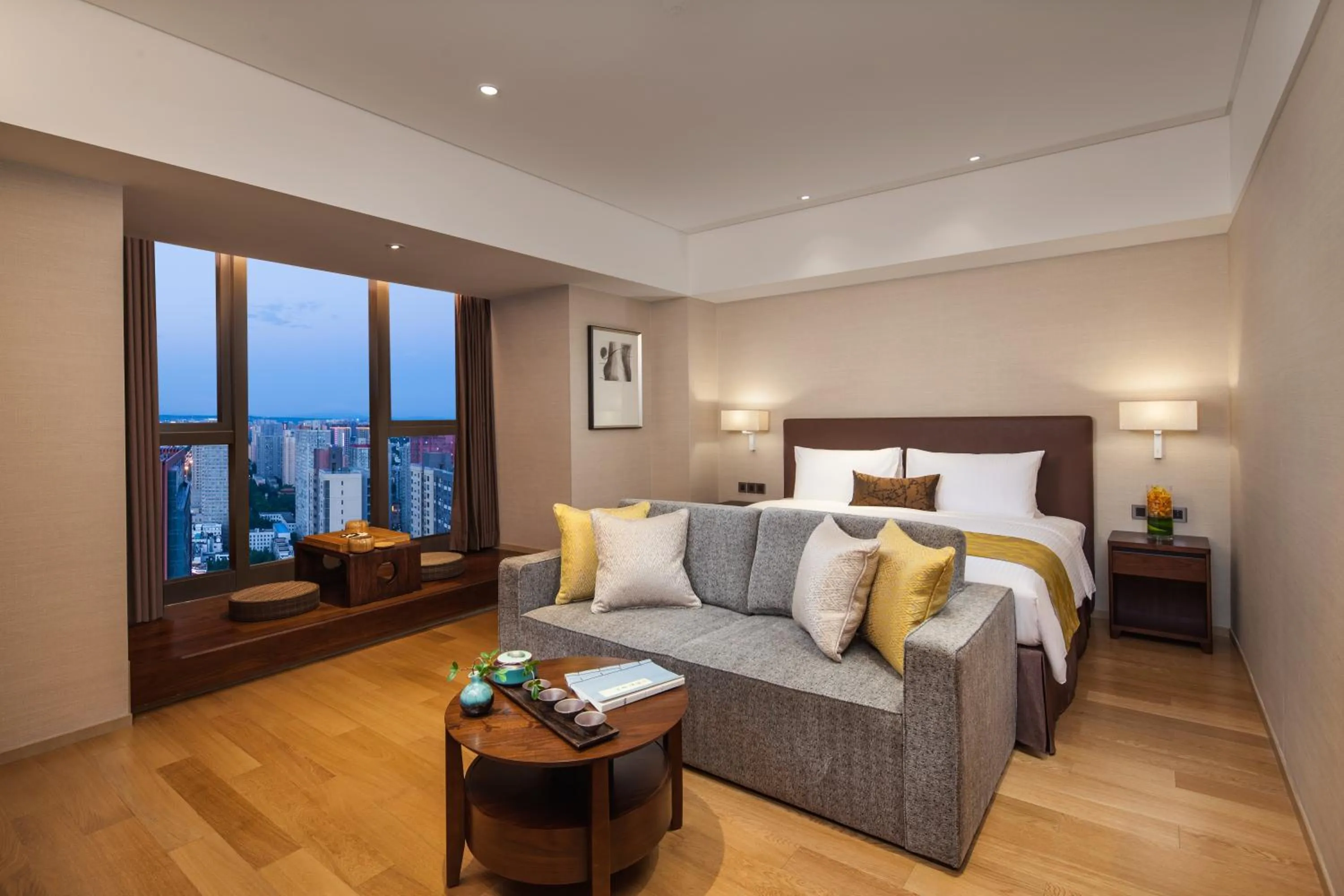 Bedroom, Bed in Somerset Xindicheng Xi&#x27;an