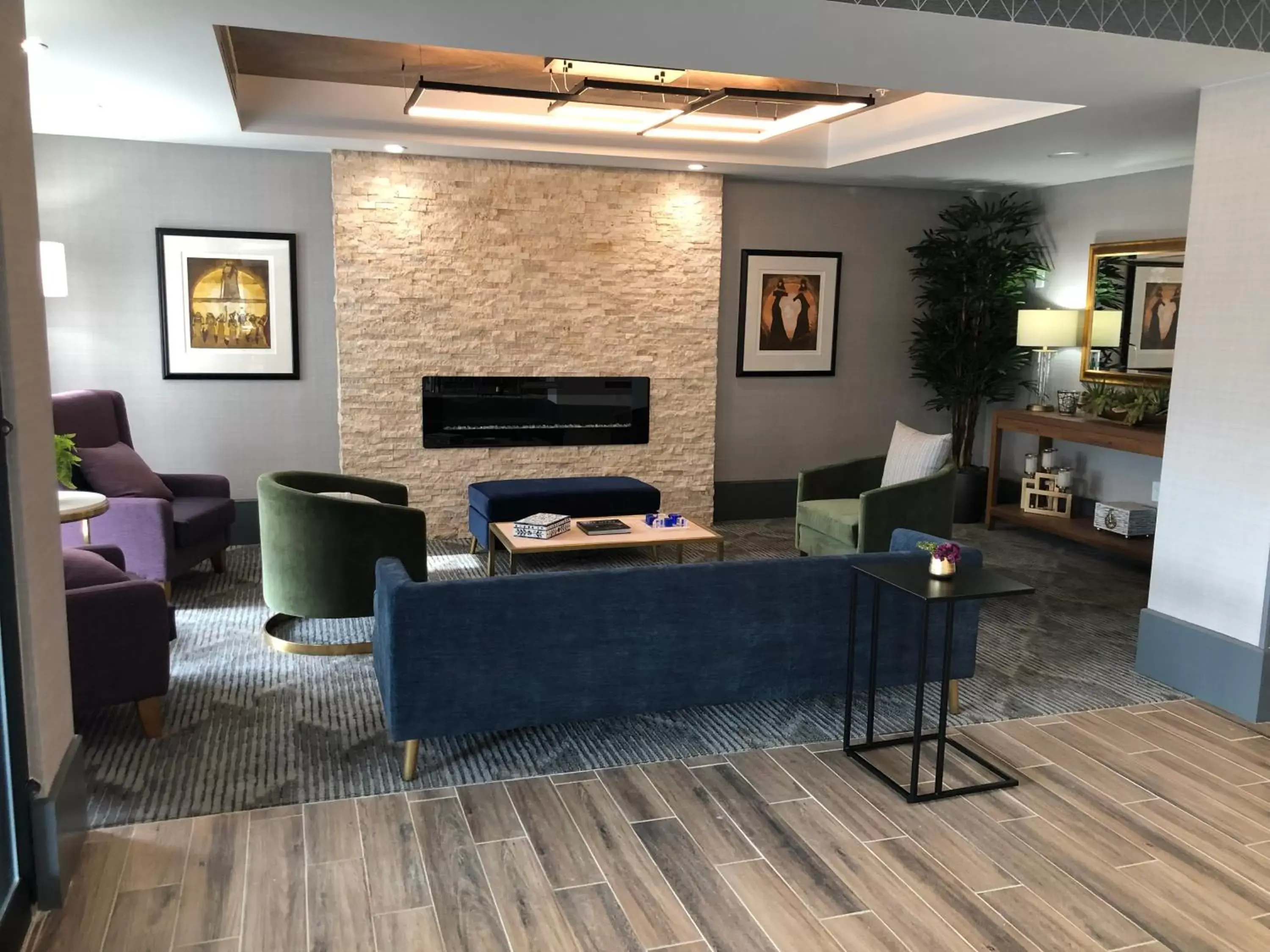 Communal lounge/ TV room, Lobby/Reception in Comfort Inn & Suites Gallatin - Nashville Metro