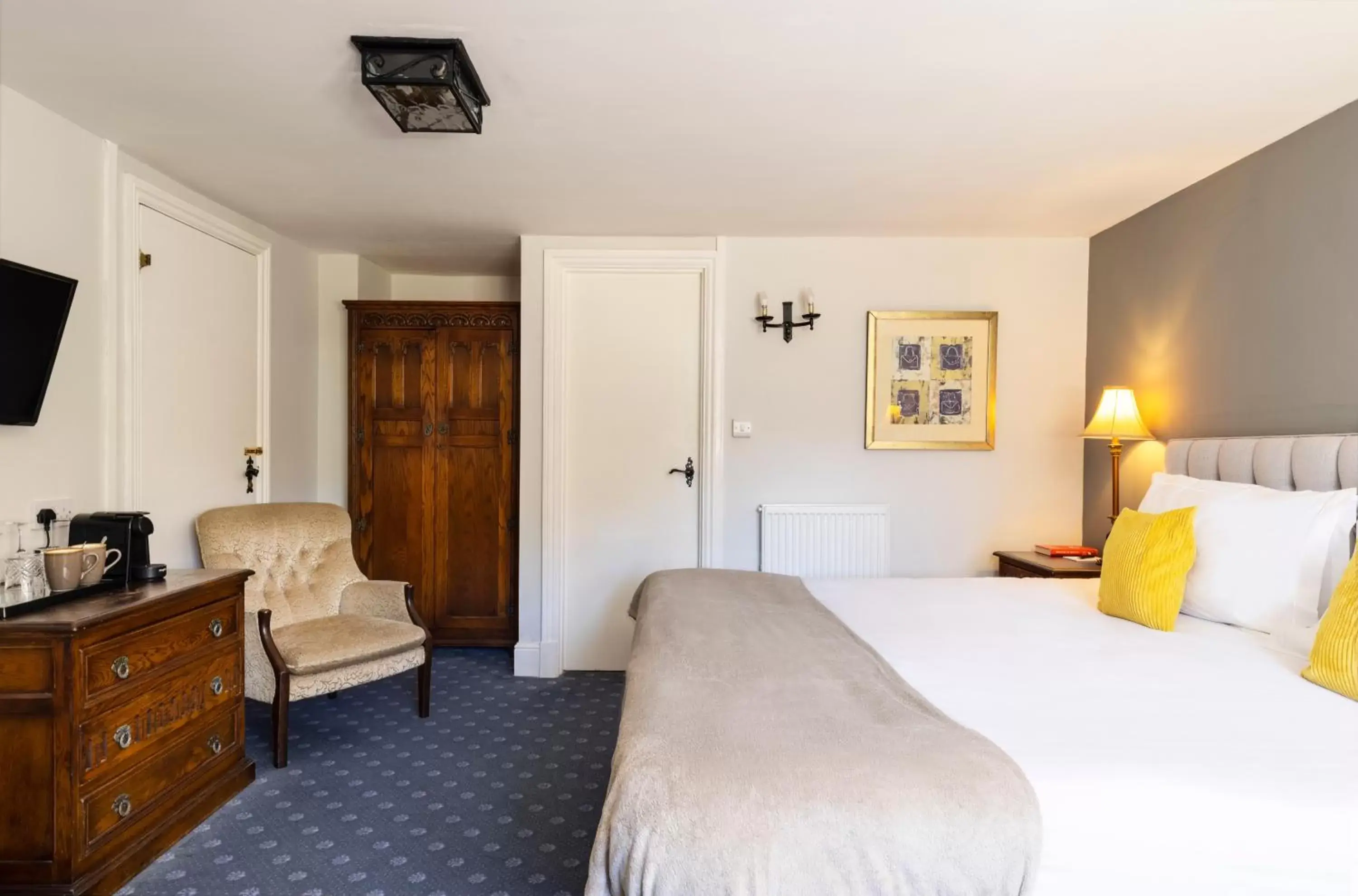 Bedroom, Bed in Karma Salford Hall Hotel