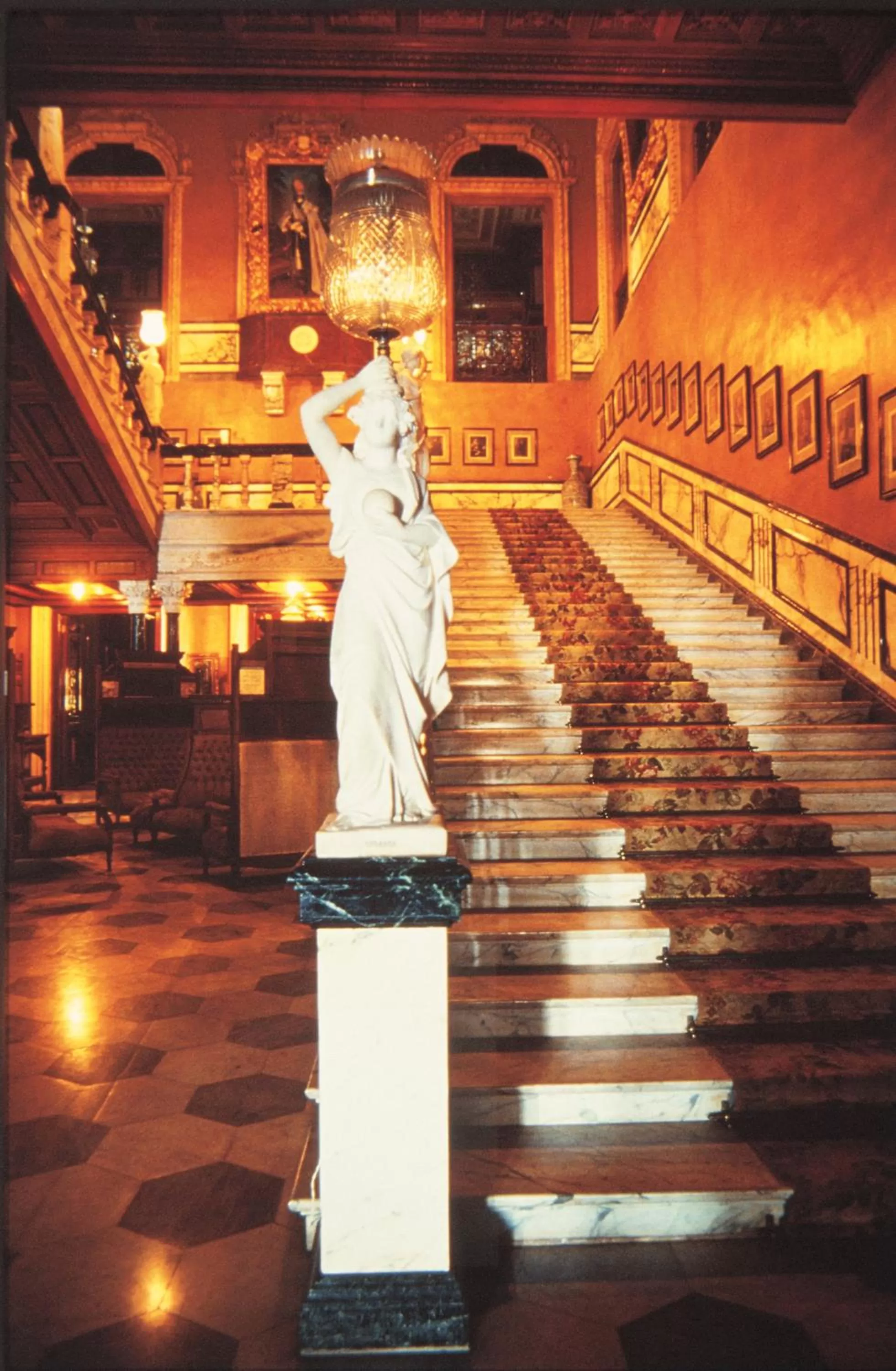 Decorative detail in Taj Falaknuma Palace