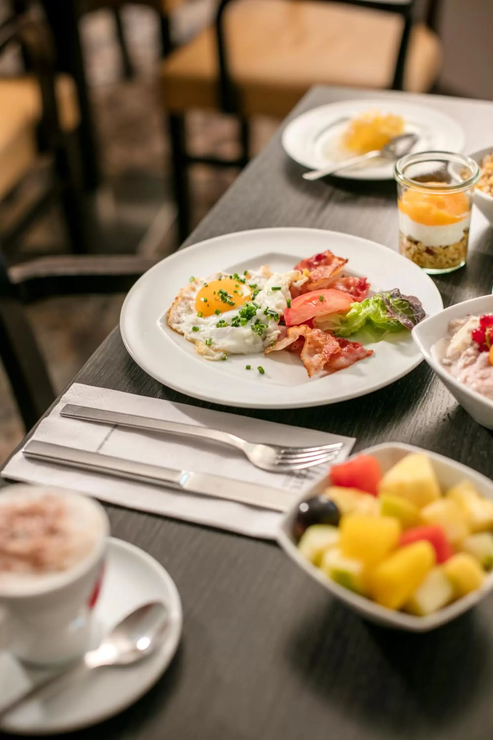 Buffet breakfast in ARCOTEL Camino Stuttgart