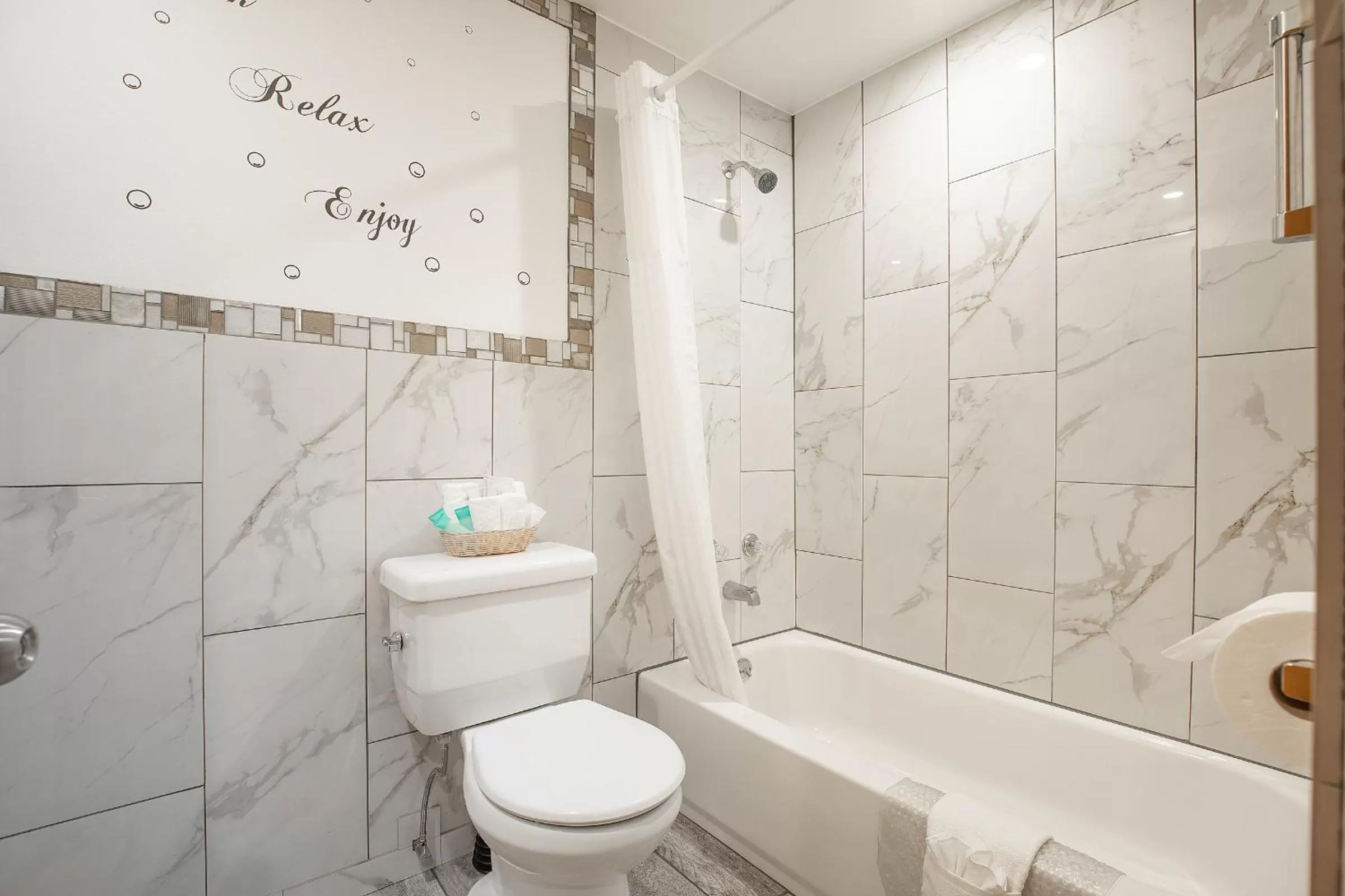 Shower in Wanderlust Inn