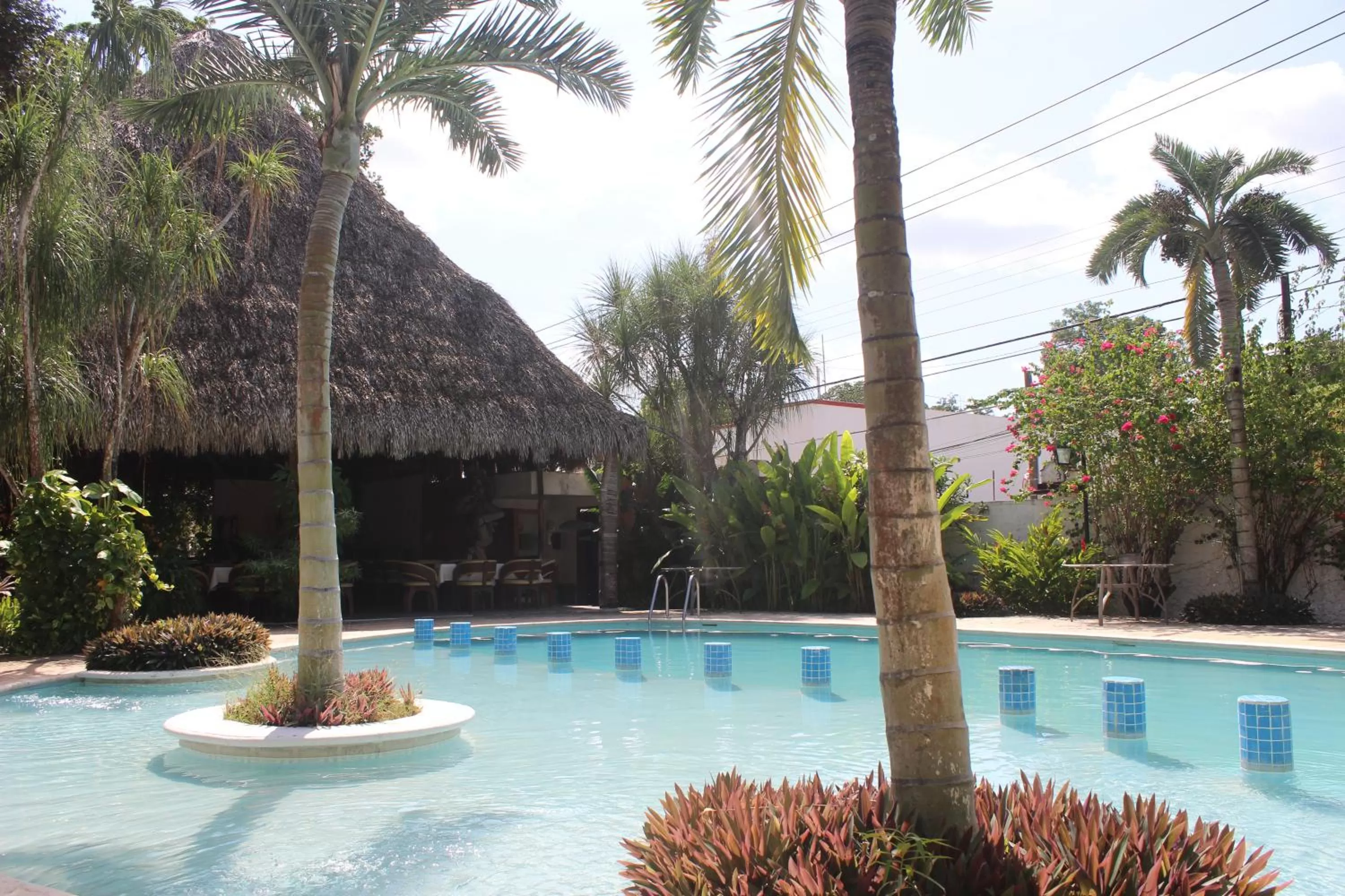 Swimming pool in Ecotel Quinta Regia