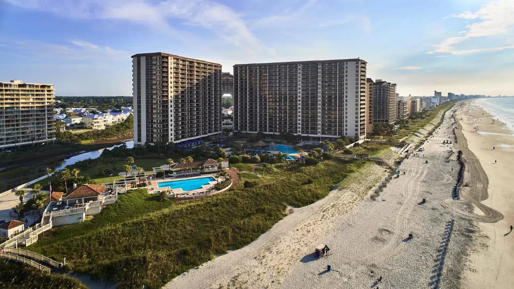 Bird's eye view in North Beach Resort & Villas Bird's eye view in North Beach Resort & Villas