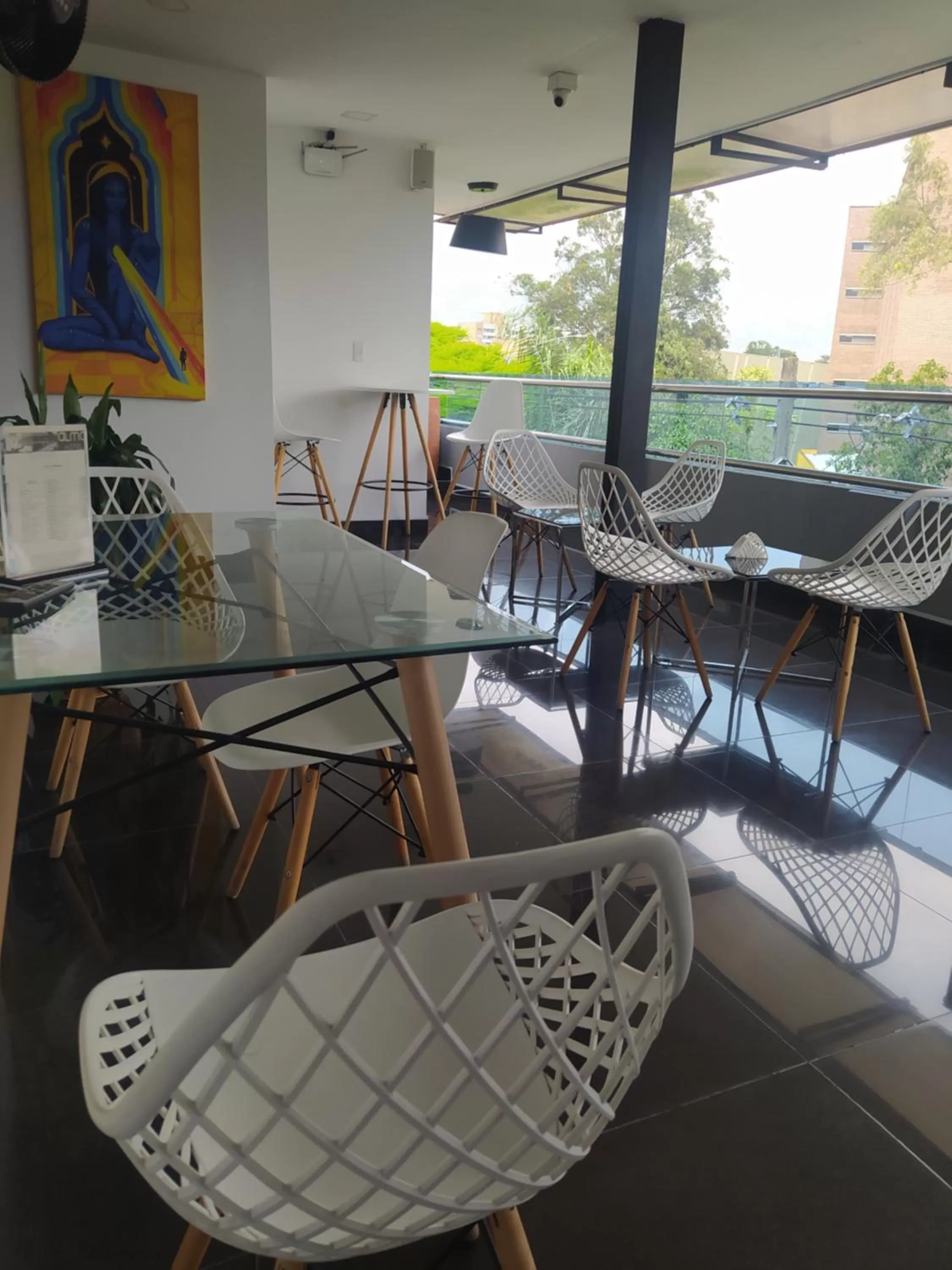 Balcony/Terrace in Hotel Aura Medellin