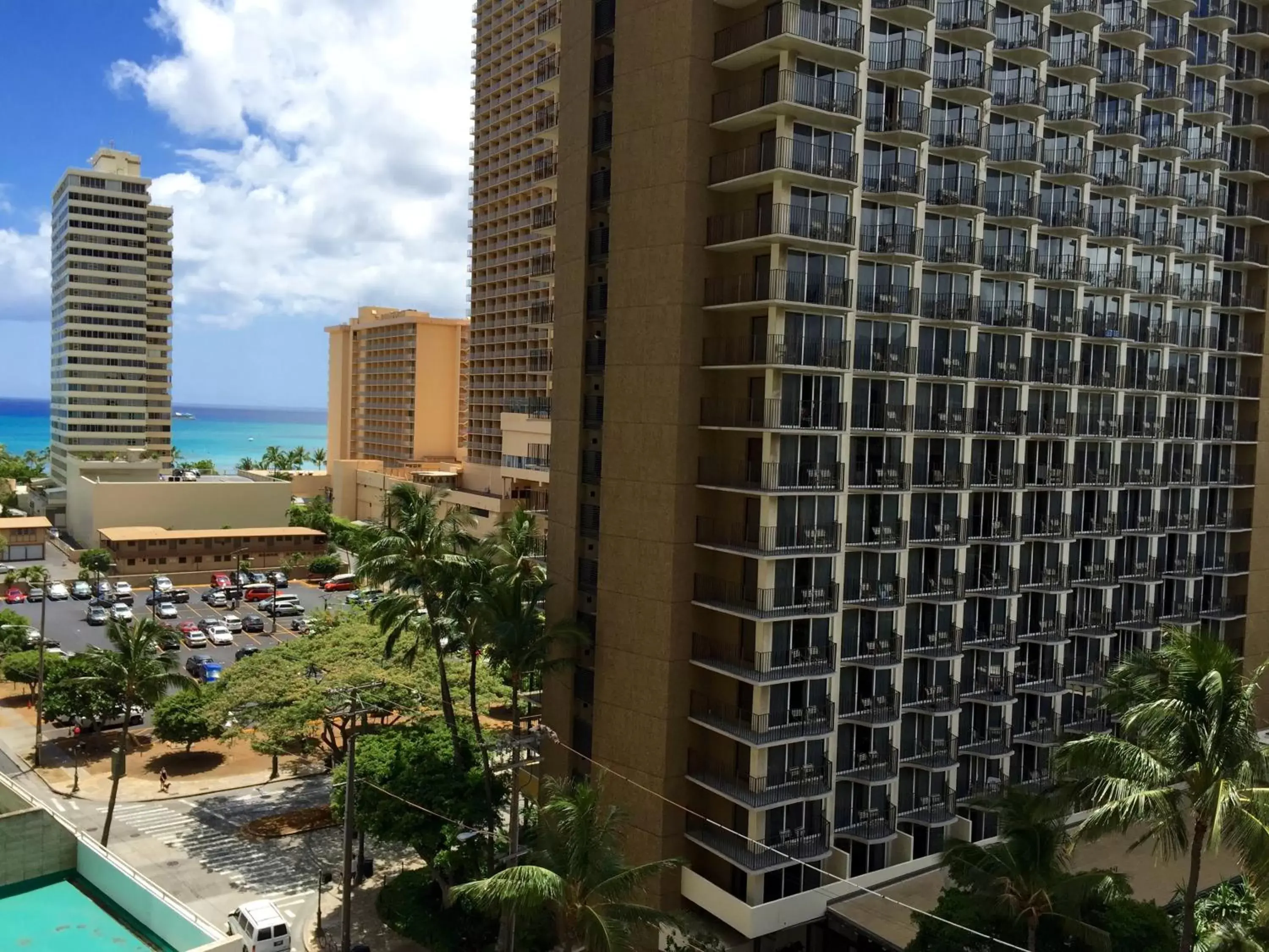 City view in Hawaiian Sun Holidays