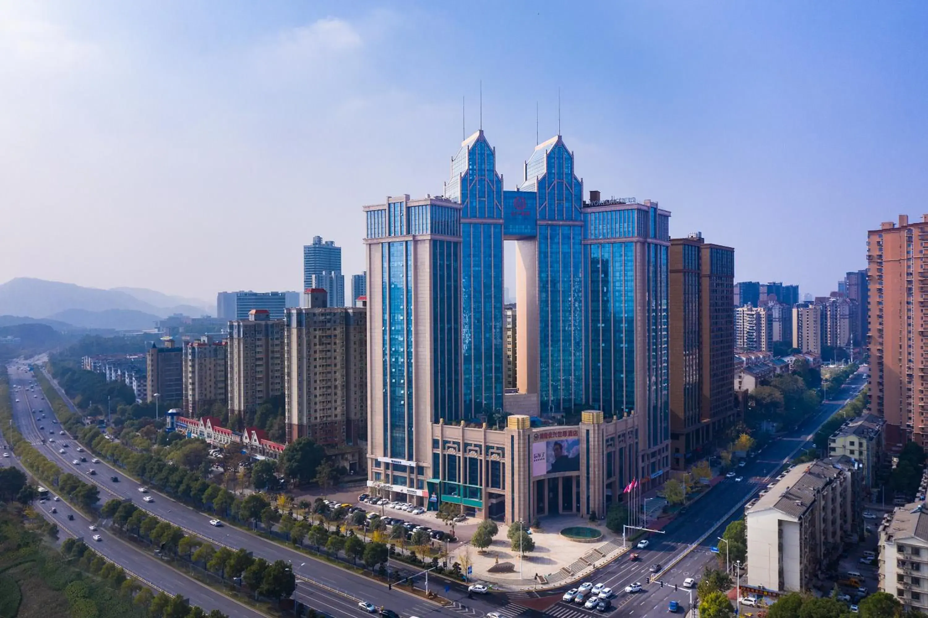 Property building in WorldHotel Grand Jiaxing Hunan Property building in WorldHotel Grand Jiaxing Hunan