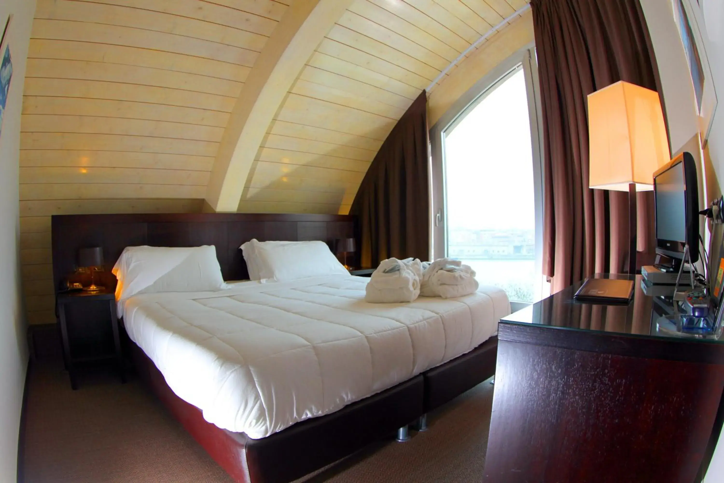 Bedroom, Bed in Hotel Mosaico